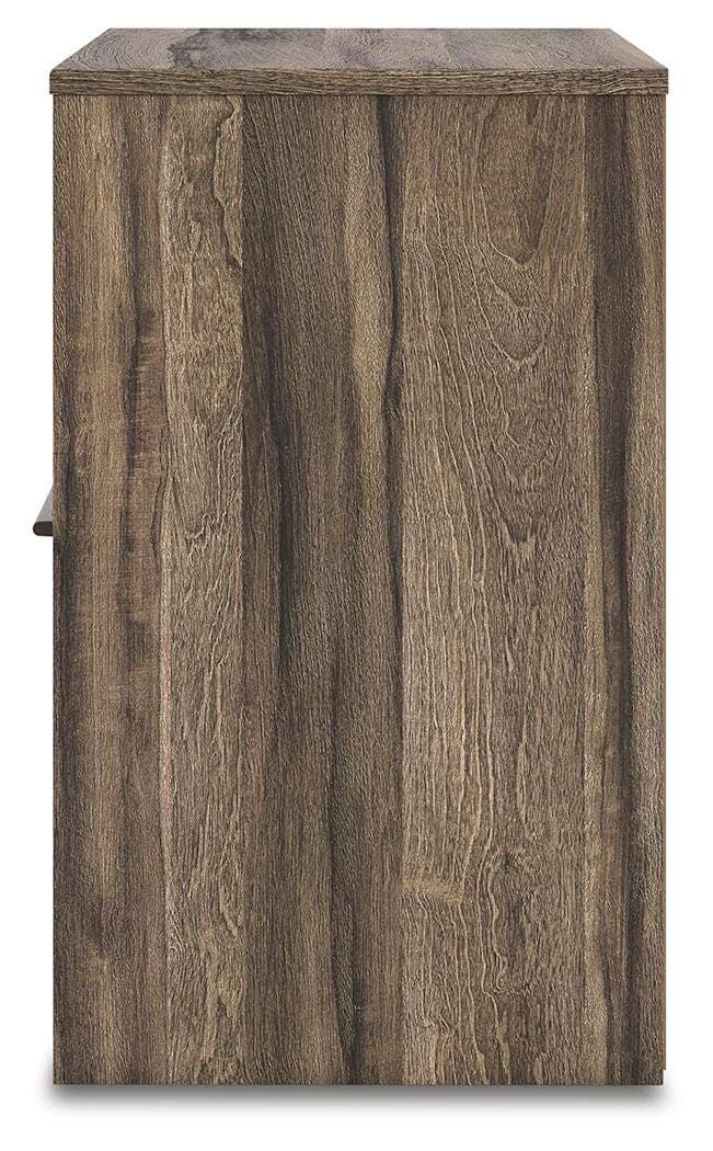 Baystorm Nightstand — Brown/Beige — view 7