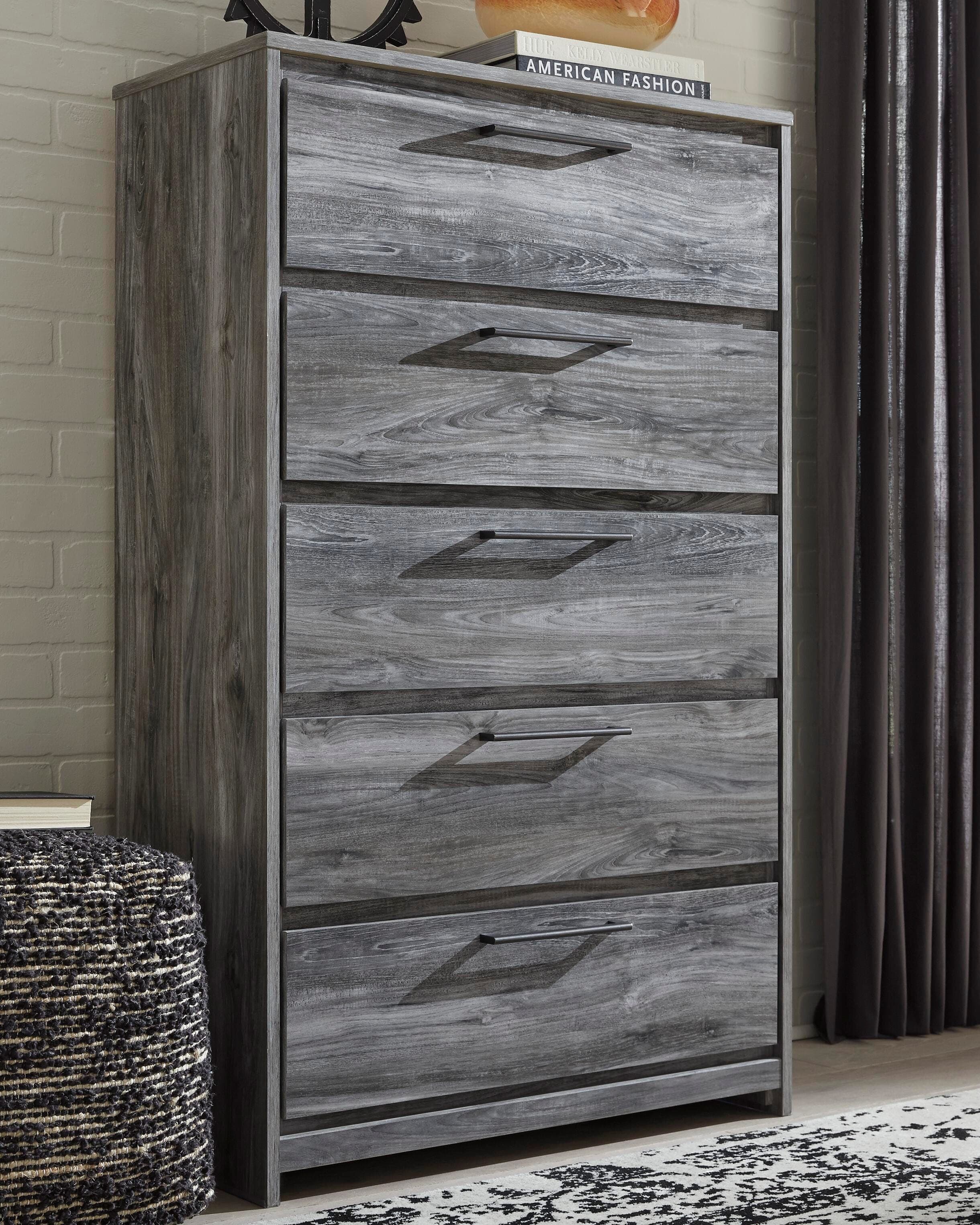 Baystorm Chest of Drawers — Black/Gray;Brown/Beige — view 2