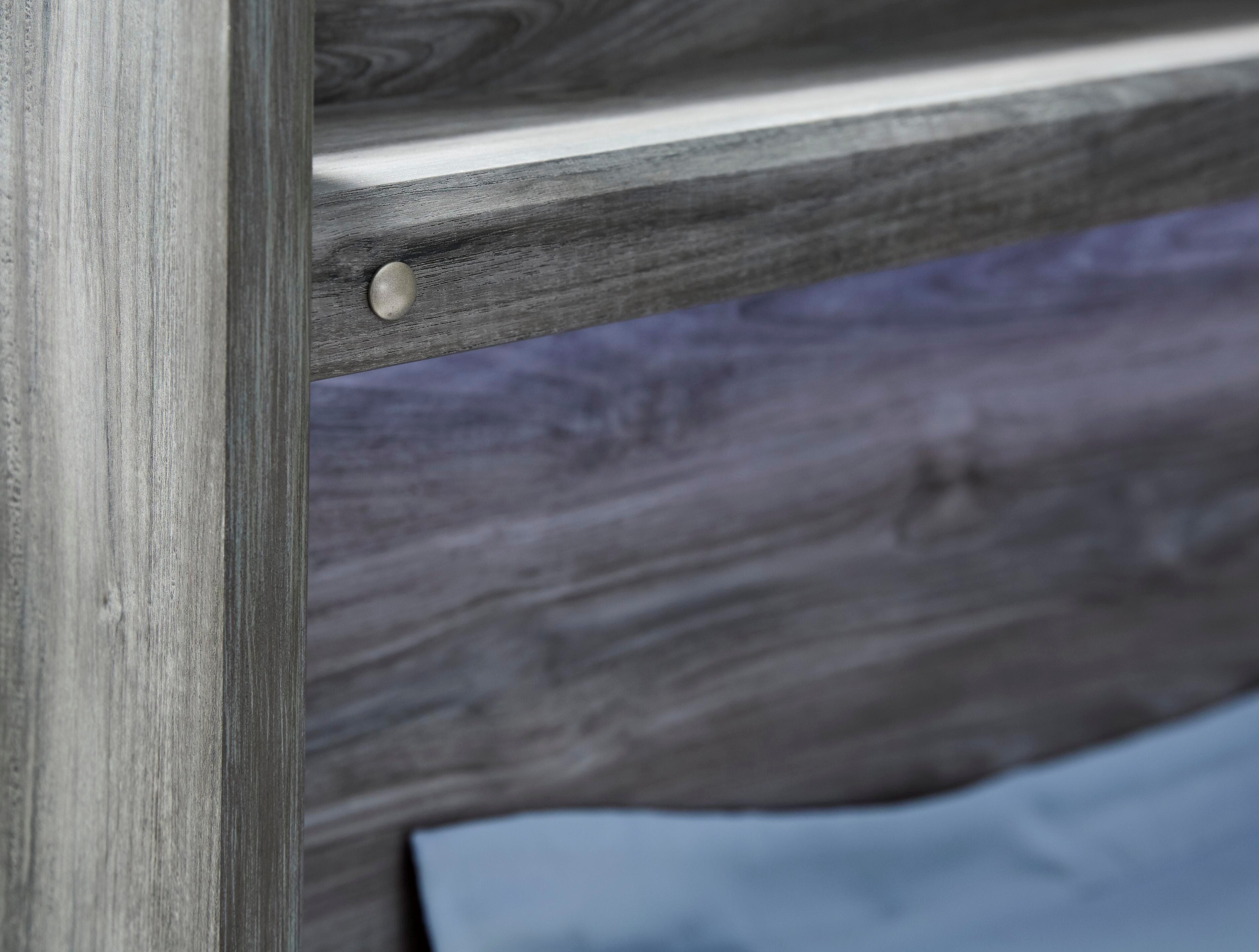 Baystorm Full Panel Bed — Black/Gray;Brown/Beige — view 3
