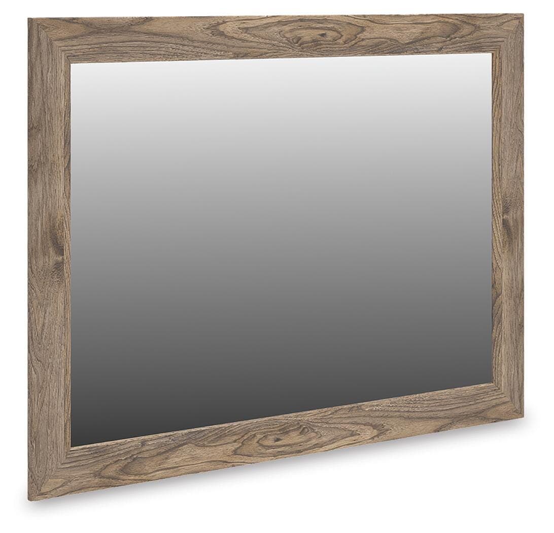 Keithland Bedroom Mirror — Brown/Beige — view 2