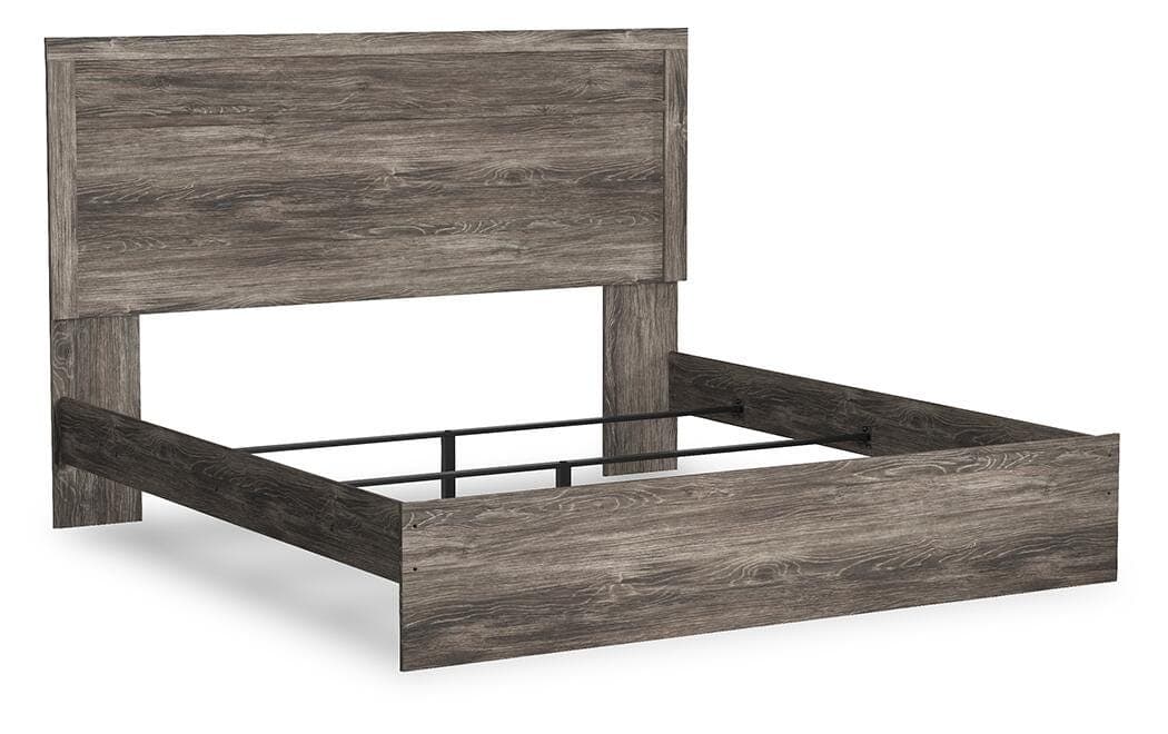 Ralinksi King Panel Bed — Brown/Beige — view 3