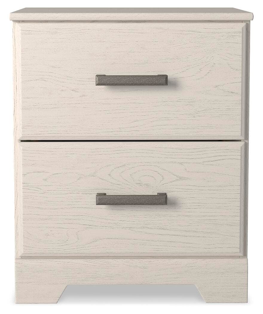 Stelsie Nightstand — White — view 2