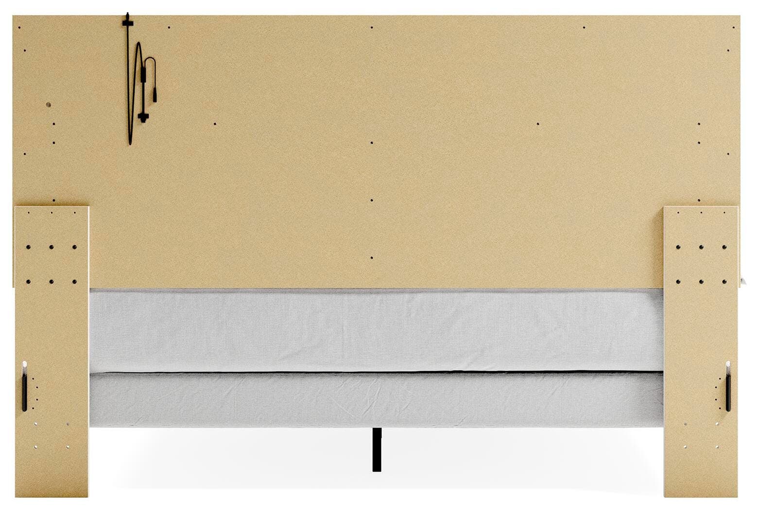 Altyra King Panel Bed — White — view 7