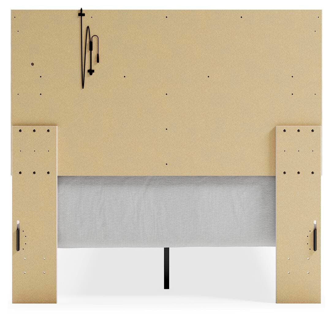 Altyra Full Panel Bed — White — view 5