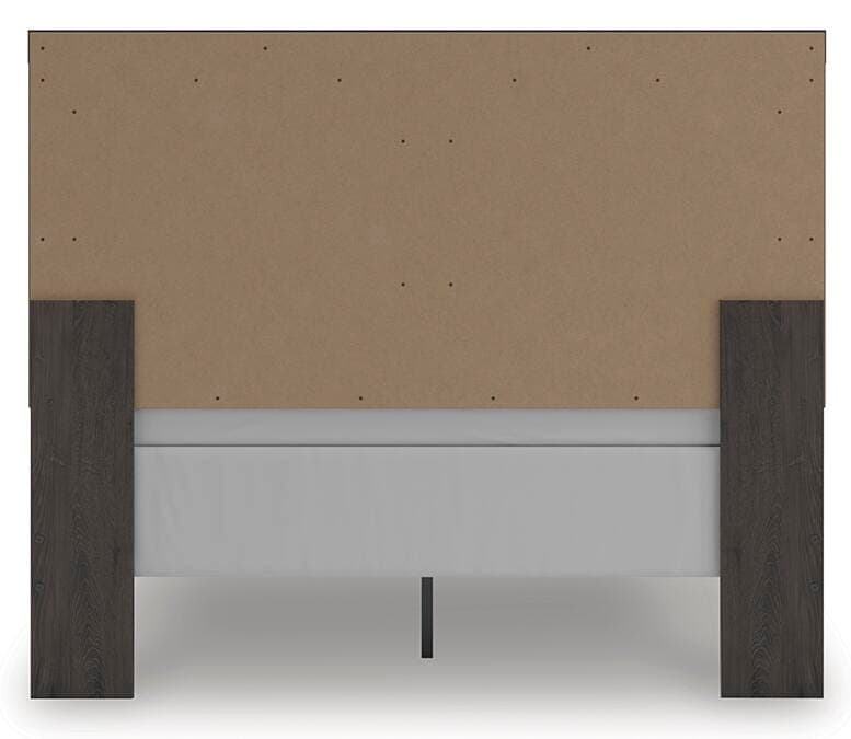 Prendonea Queen Panel Bed — Black/Gray — view 6