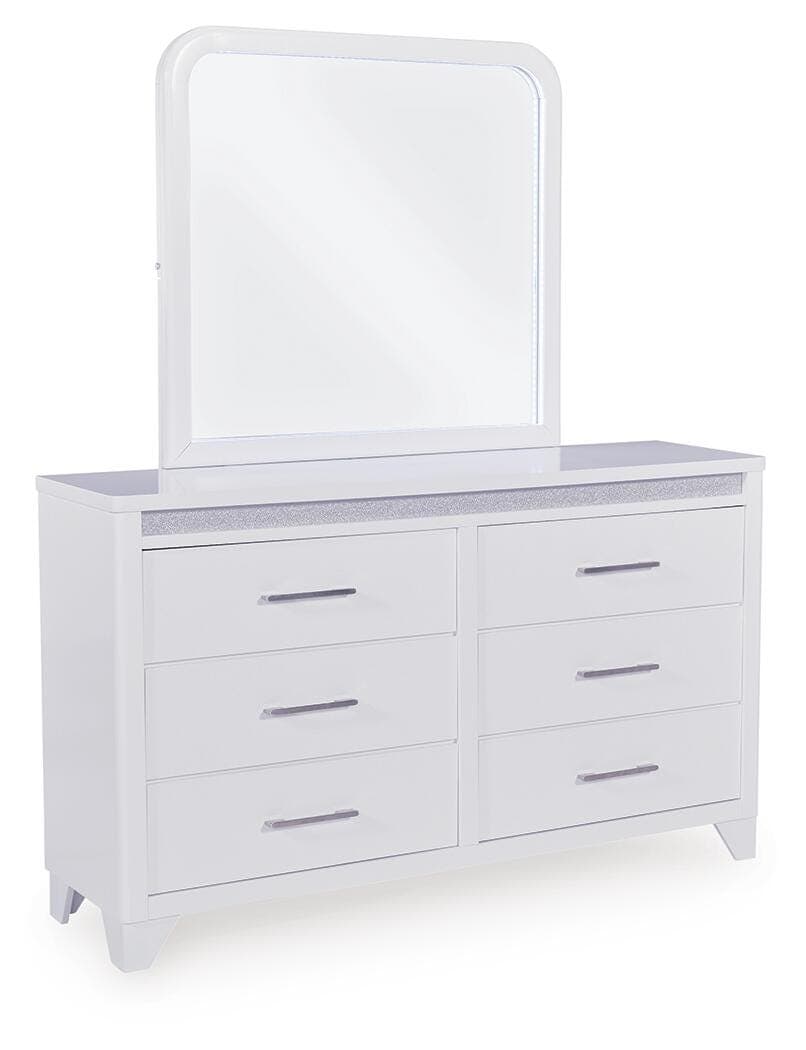 Frostlyn Dresser and Mirror