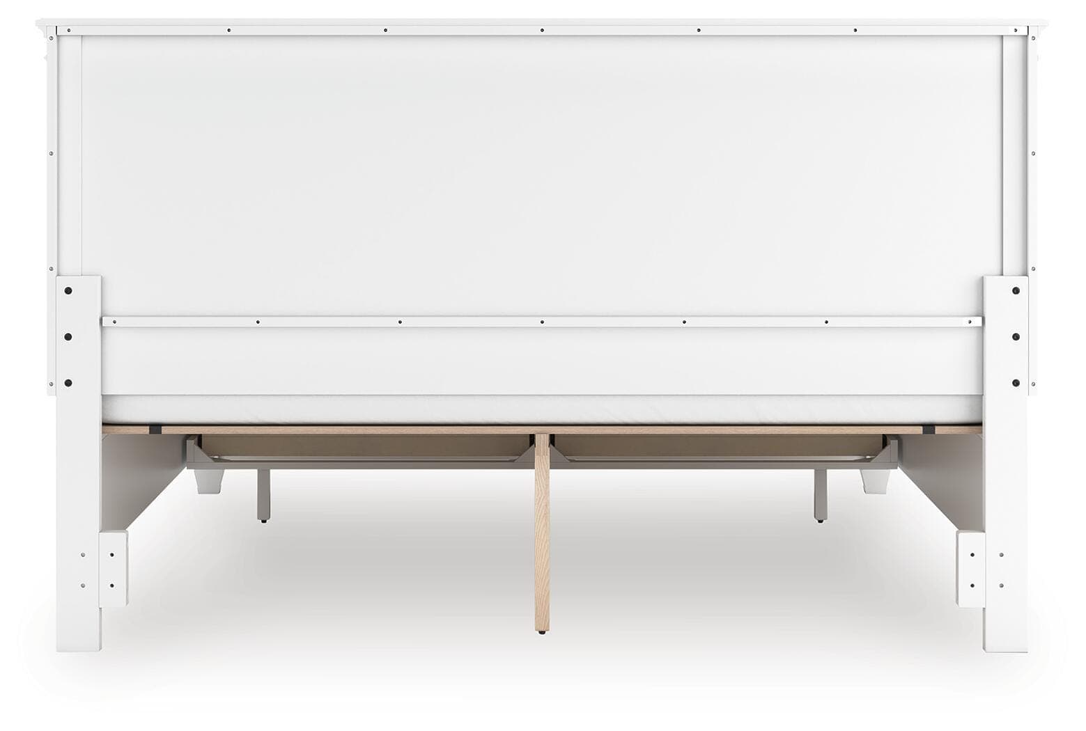 Fortman King Panel Storage Bed — White — view 7