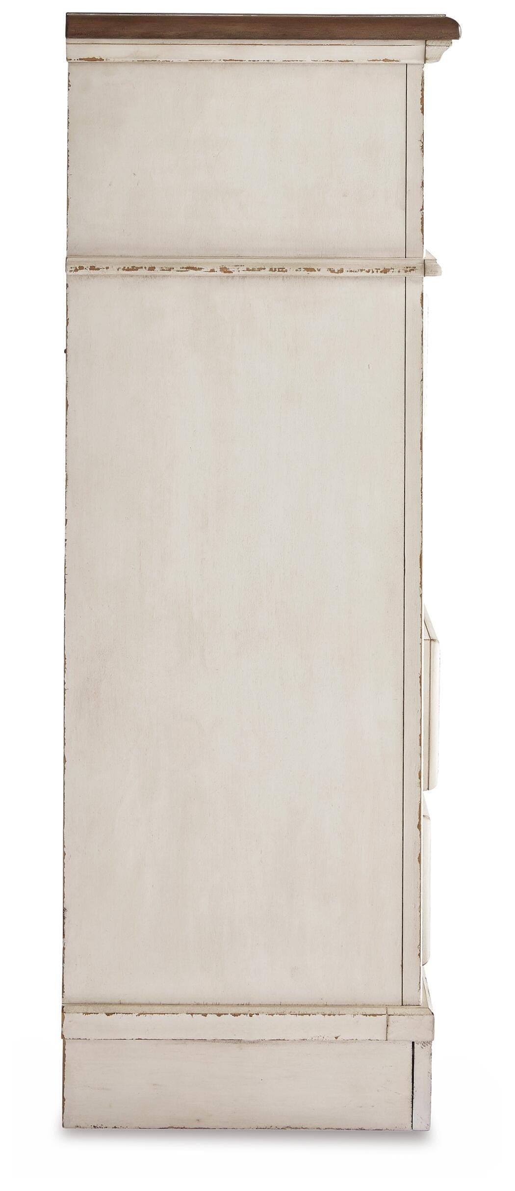 Realyn Chest of Drawers — White;Brown/Beige — view 5