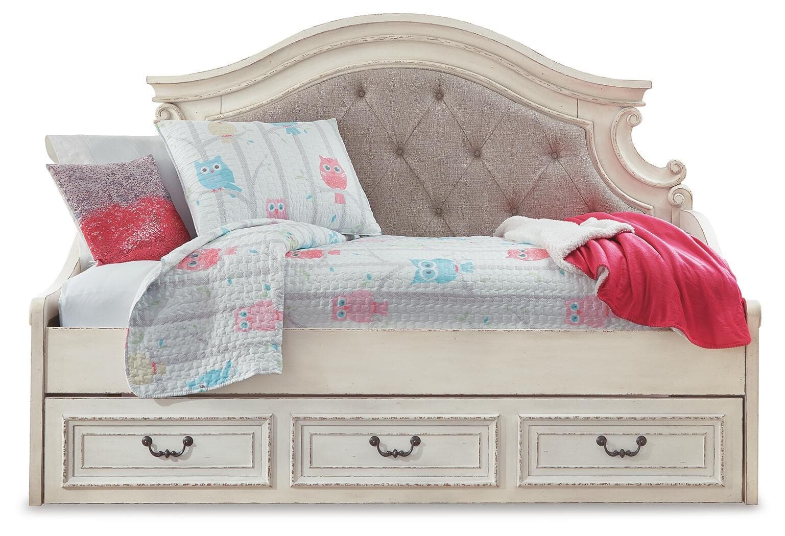 Realyn Twin Day Bed — White — view 4