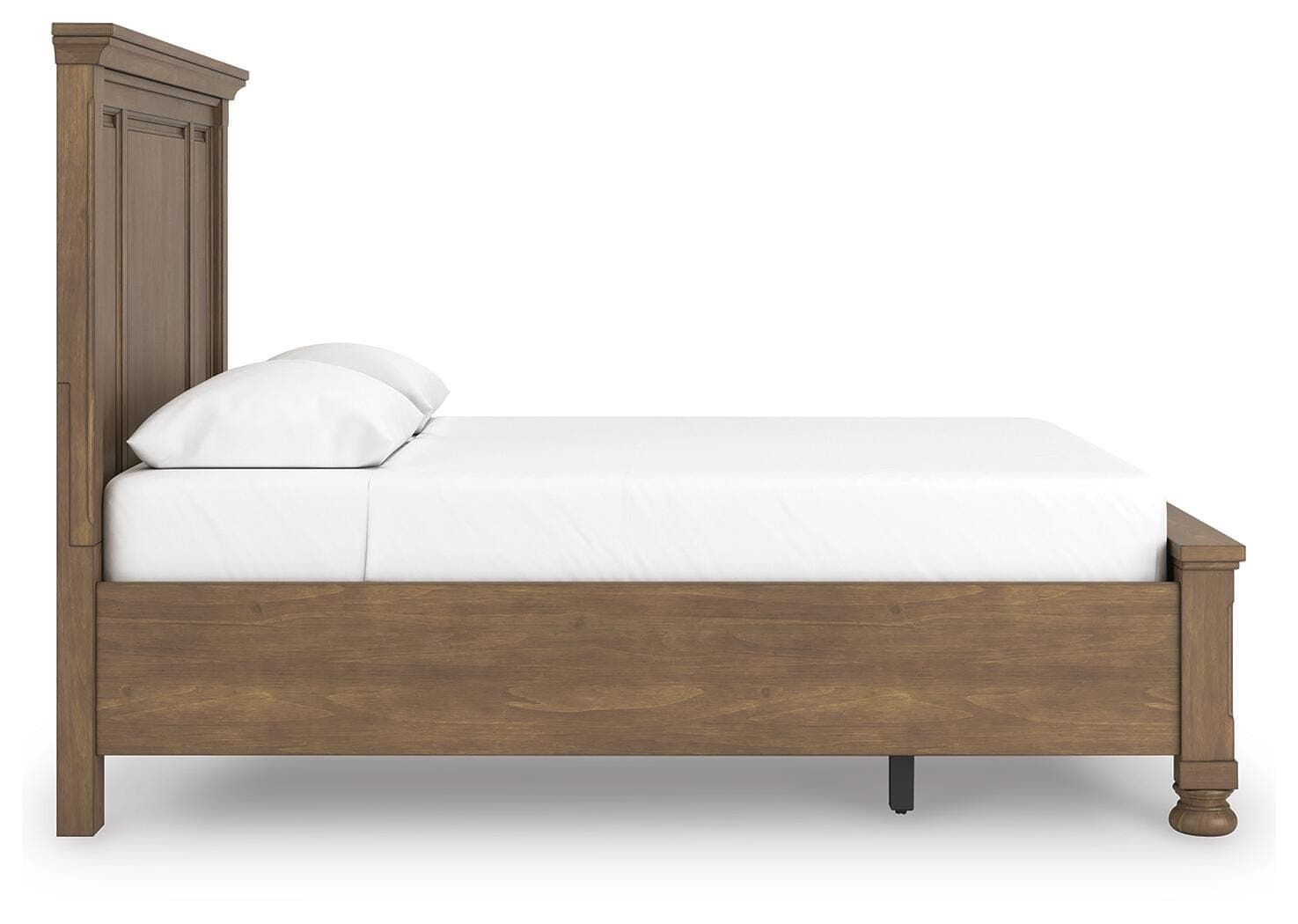 Vandenmore Queen Panel Storage Bed — Medium Brown — view 8