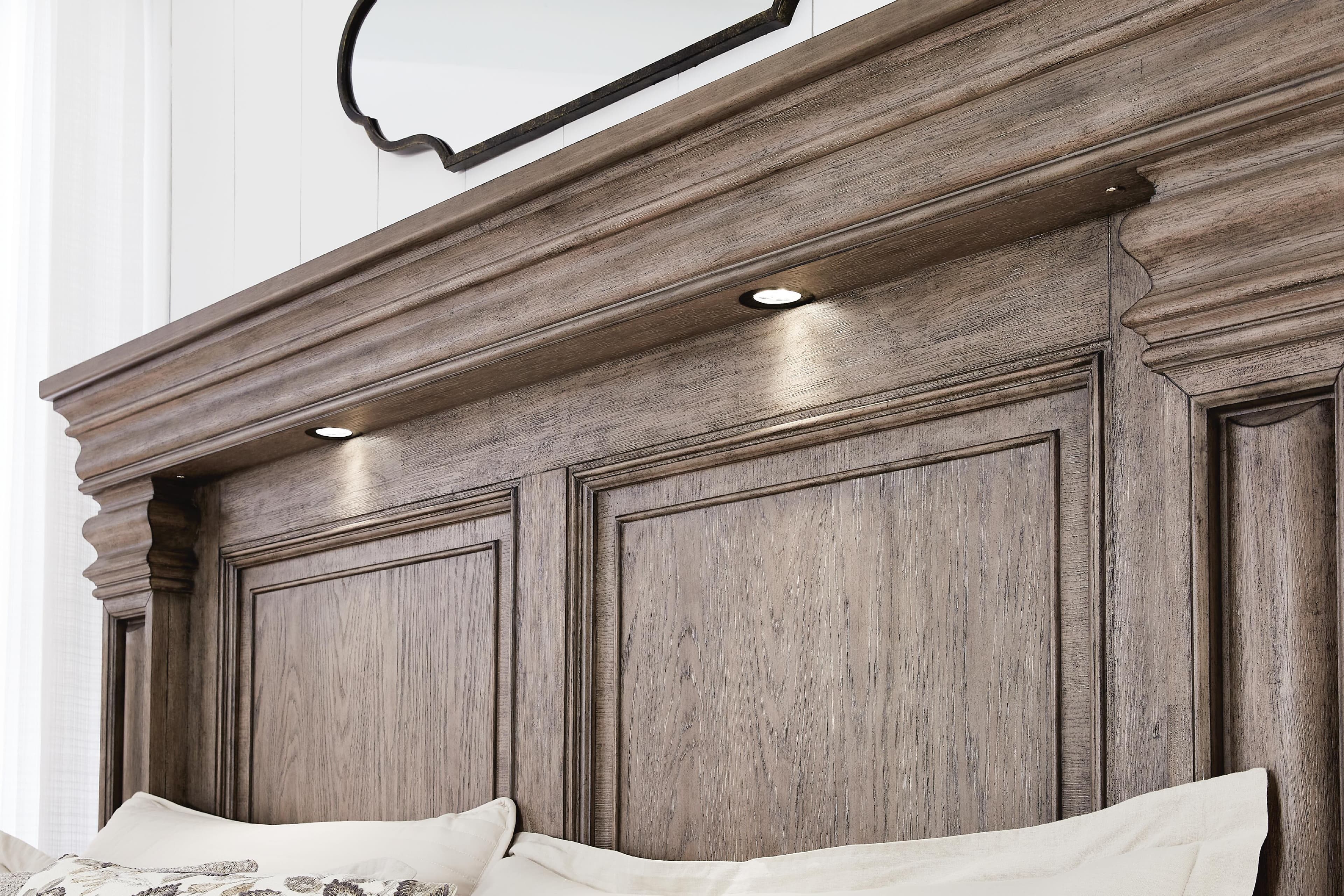 Blairhurst King Panel Bed — Black/Gray;Brown/Beige — view 6