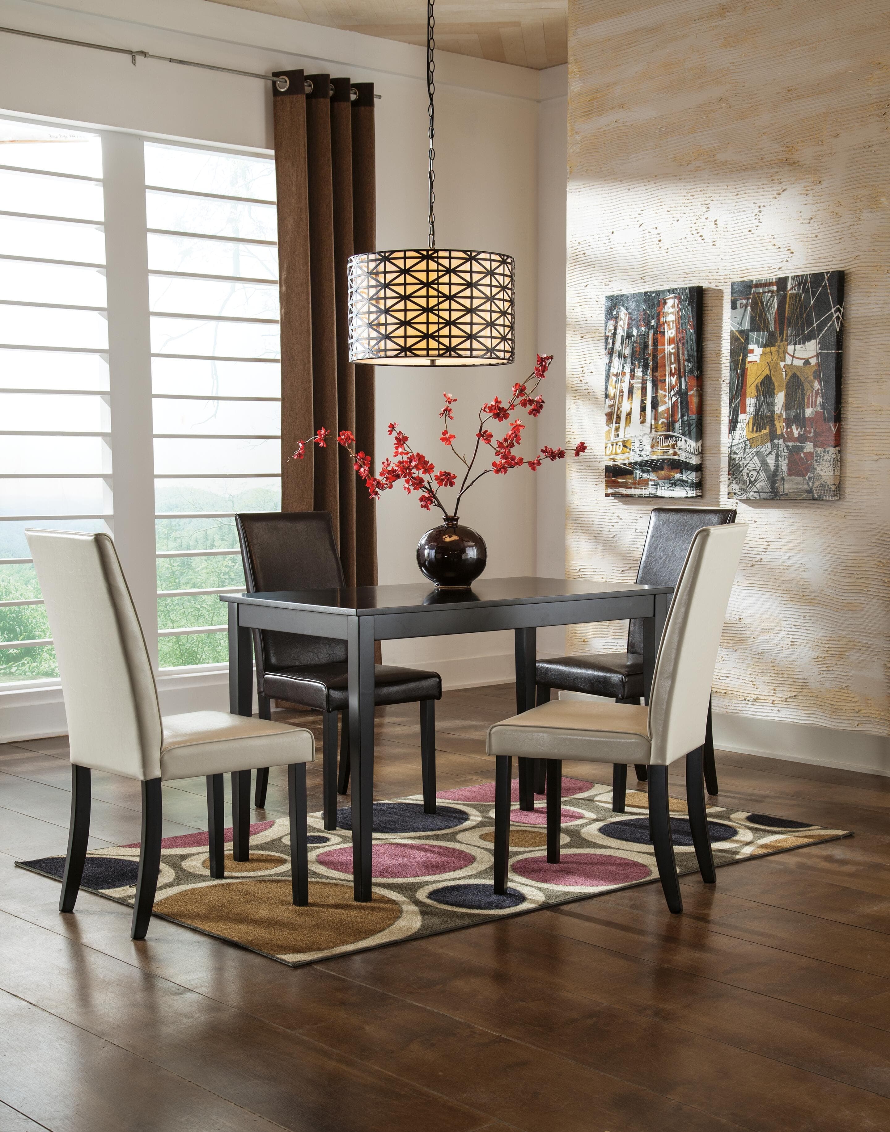 Kimonte Dining Table — Brown/Beige — view 7