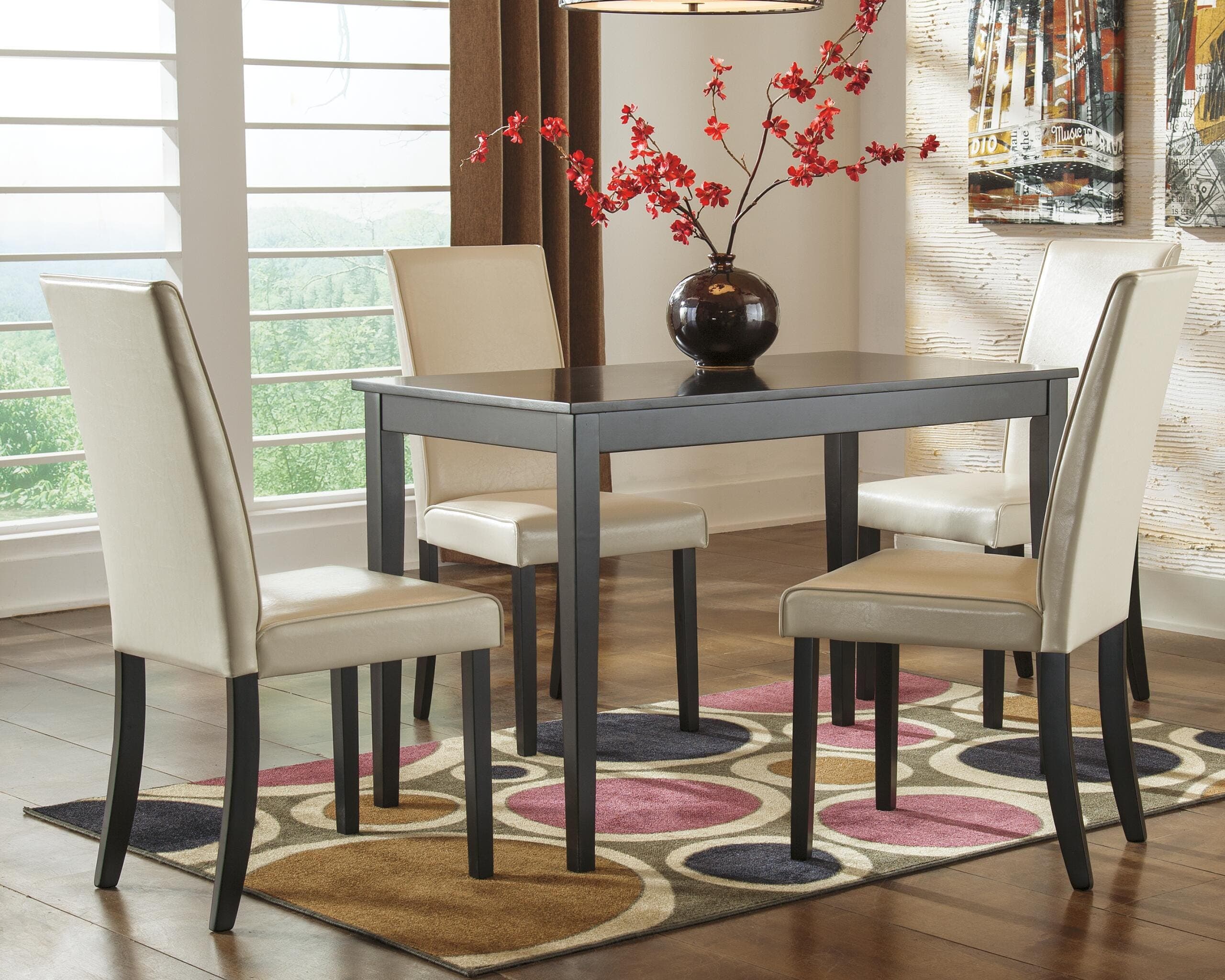 Kimonte Dining Table — Brown/Beige — view 2