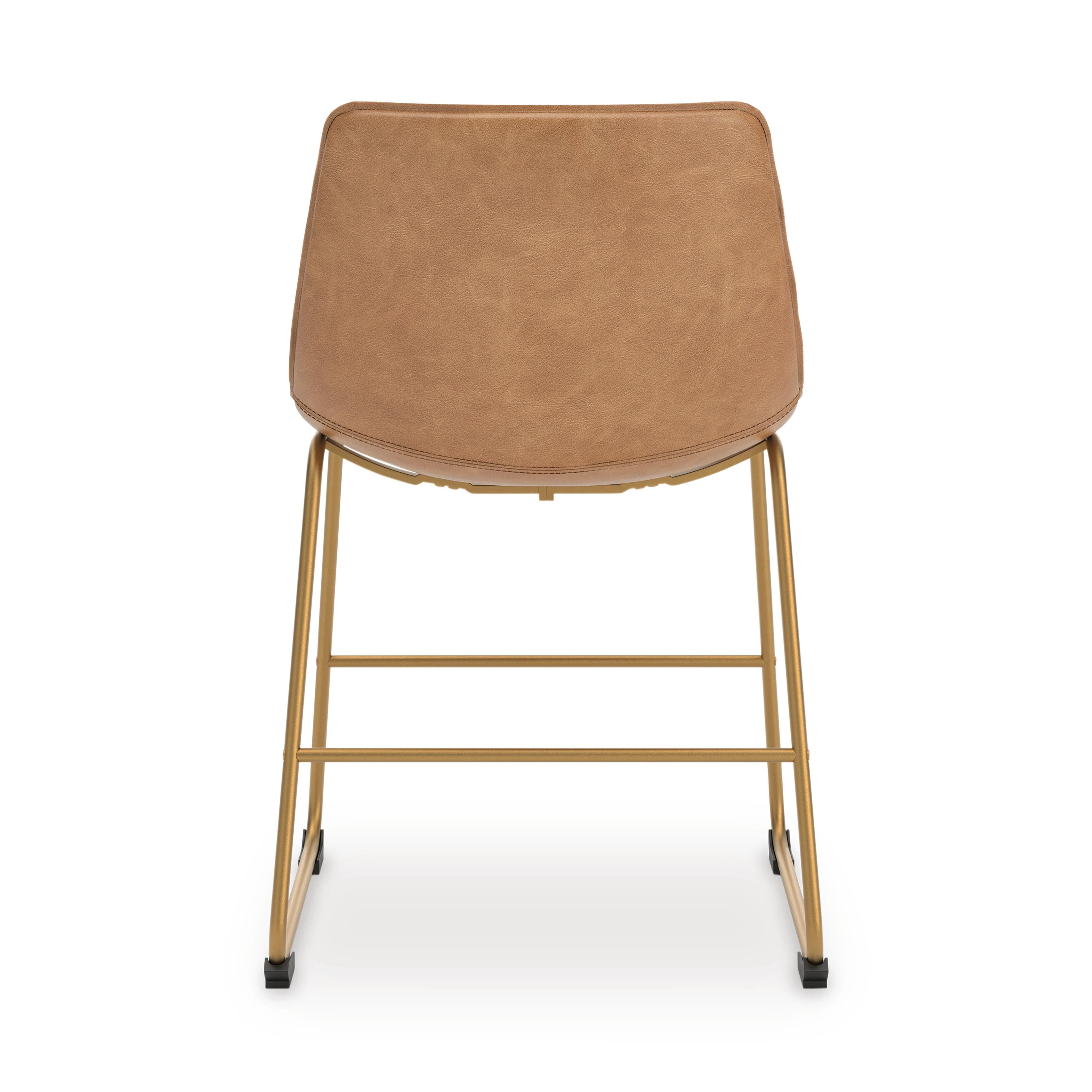 Crandox Dining Chair — Metallic;Brown/Beige — view 5