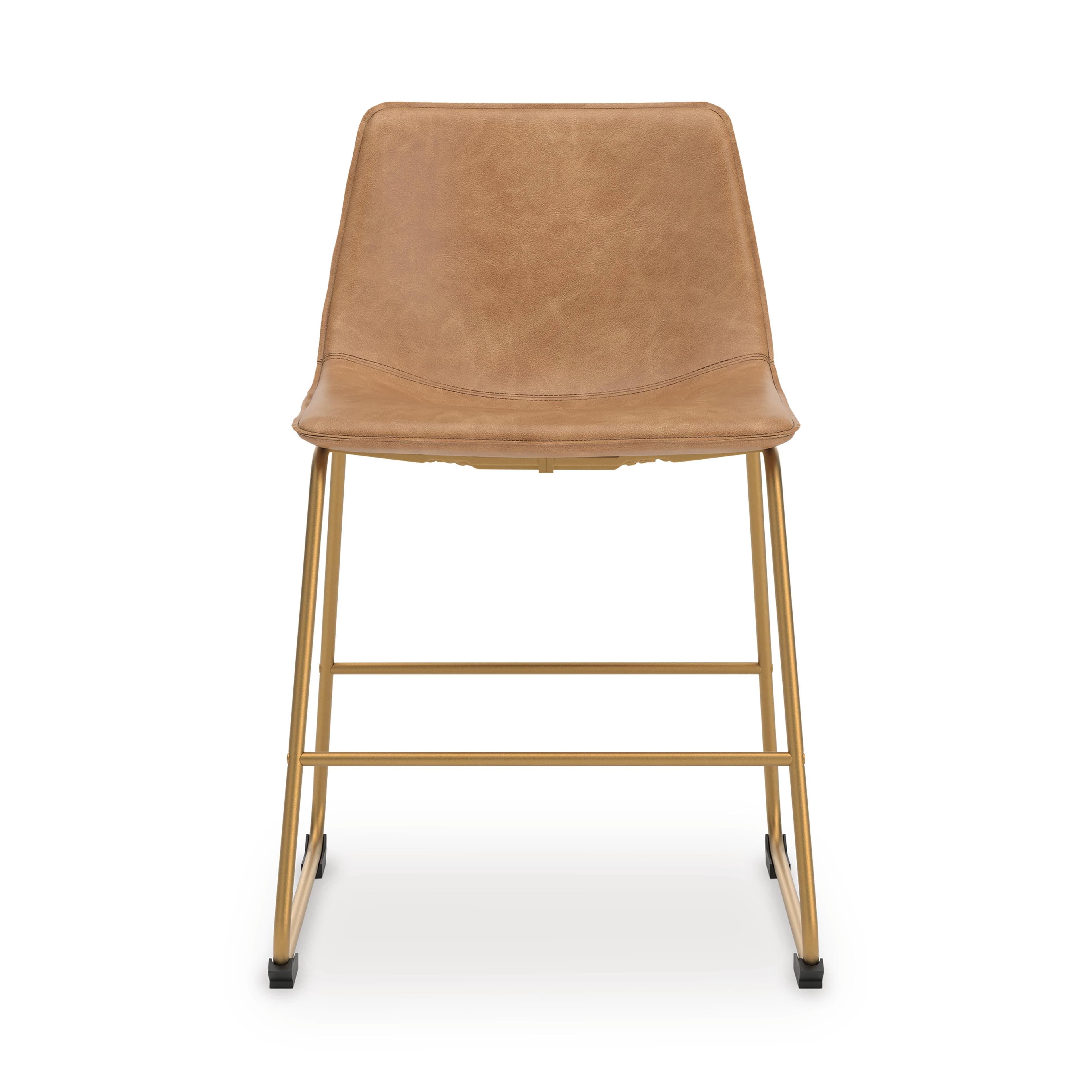 Crandox Dining Chair — Metallic;Brown/Beige — view 2