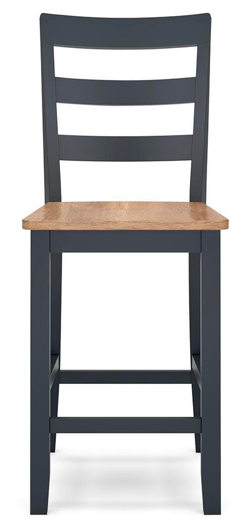 Gesthaven Counter Height Barstool — Black/Gray;Blue — view 4