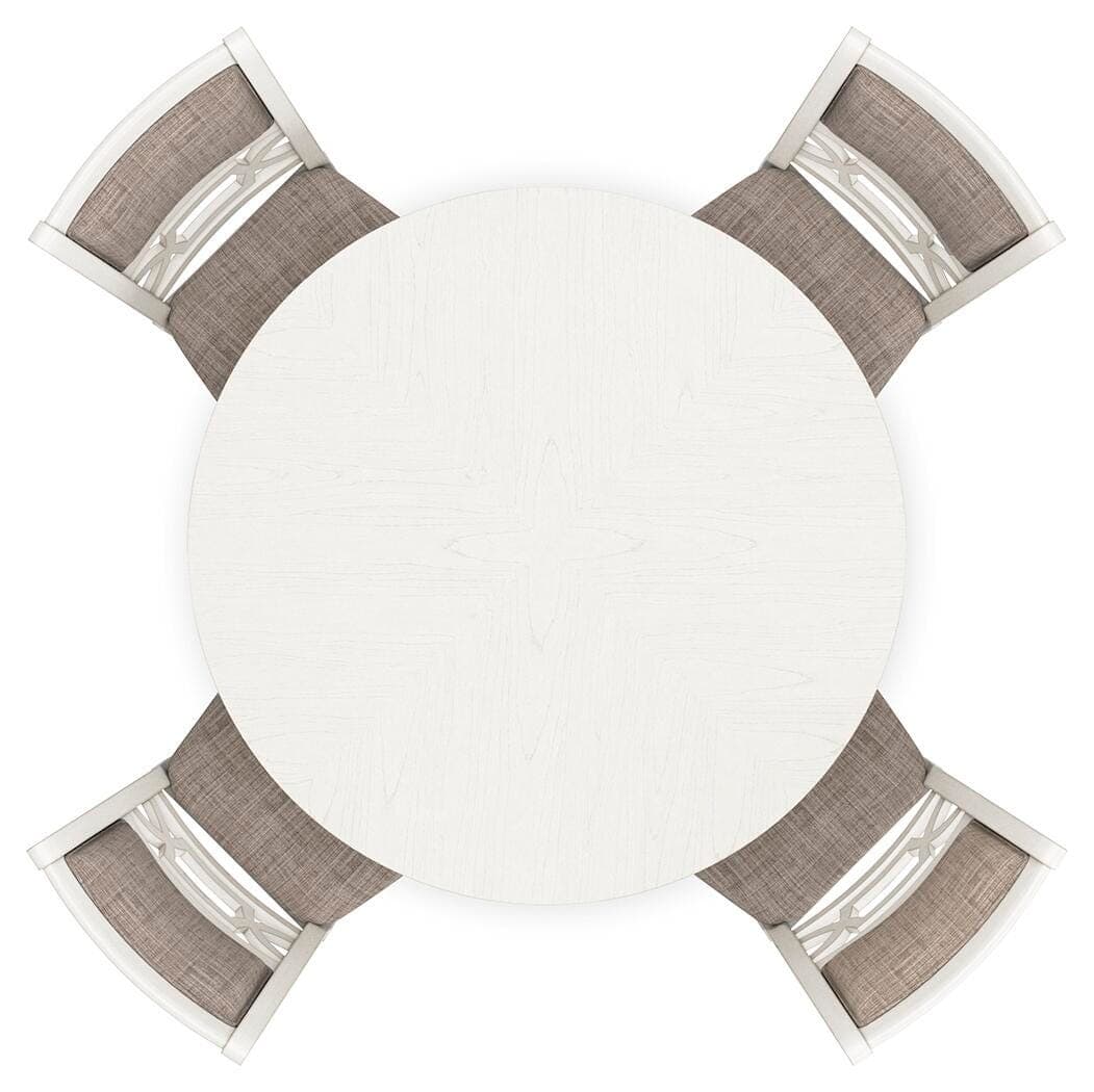 Erinberg Dining Table and 4 Chairs (Set of 5) — White — view 4