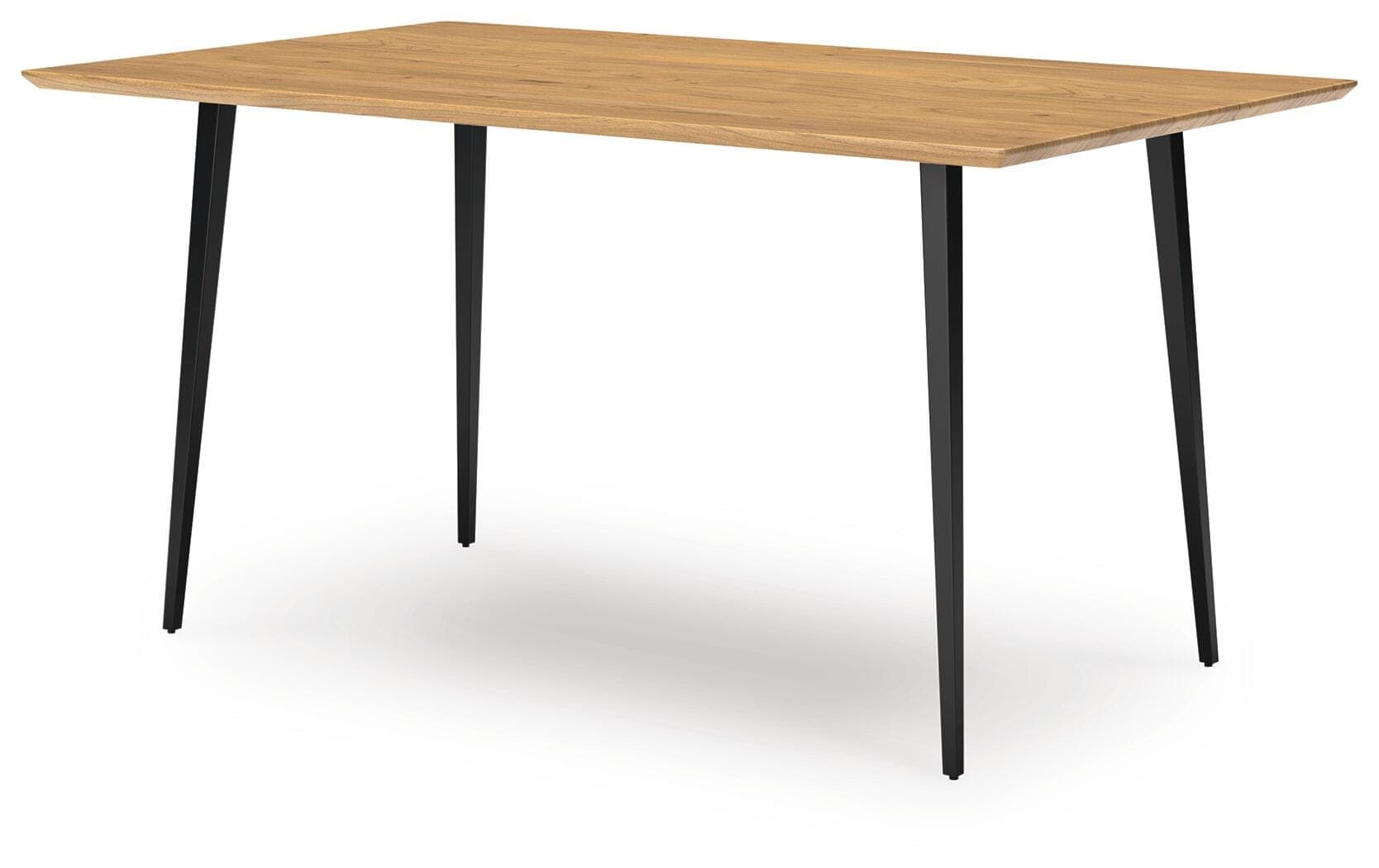 Gretlynn Dining Table — Black/Gray;Brown/Beige — view 3
