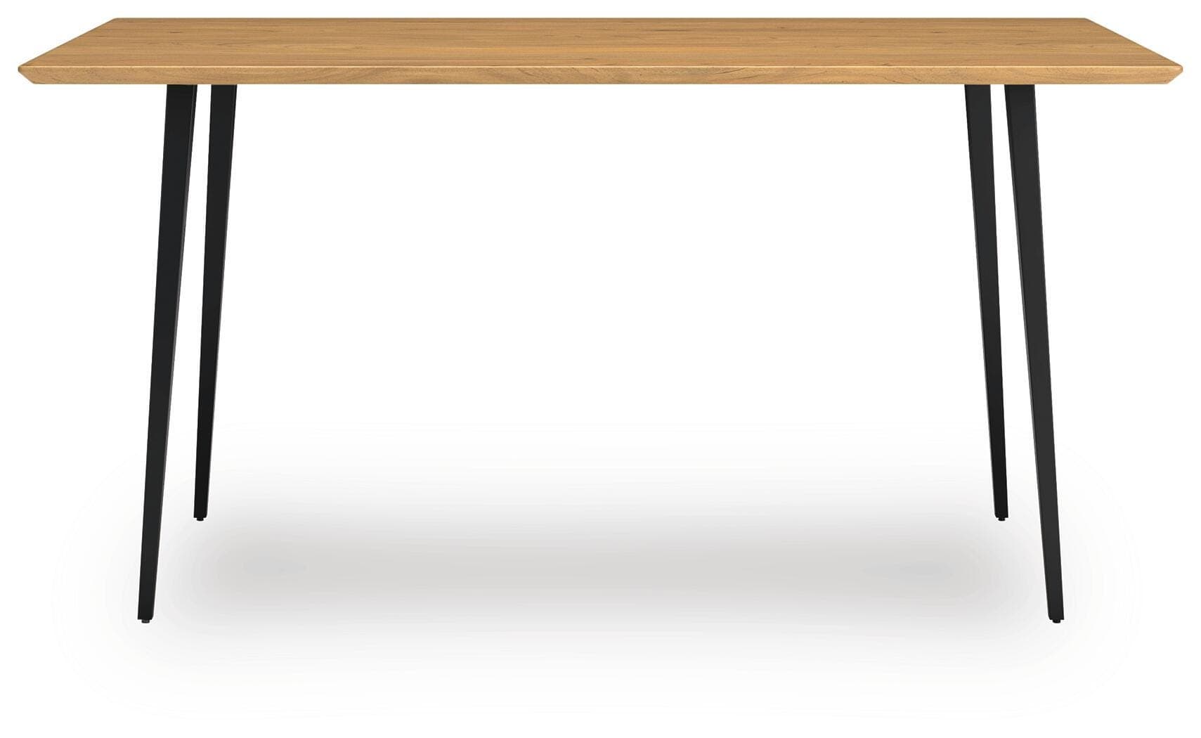 Gretlynn Dining Table — Black/Gray;Brown/Beige — view 4