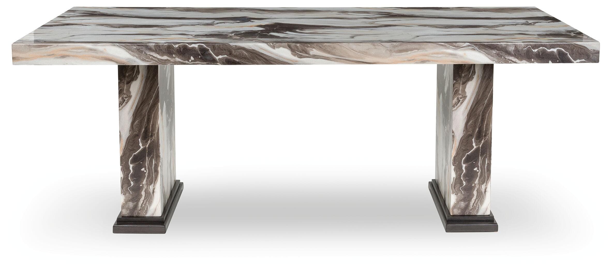 Jazmore Dining Table — Brown/Beige — view 3