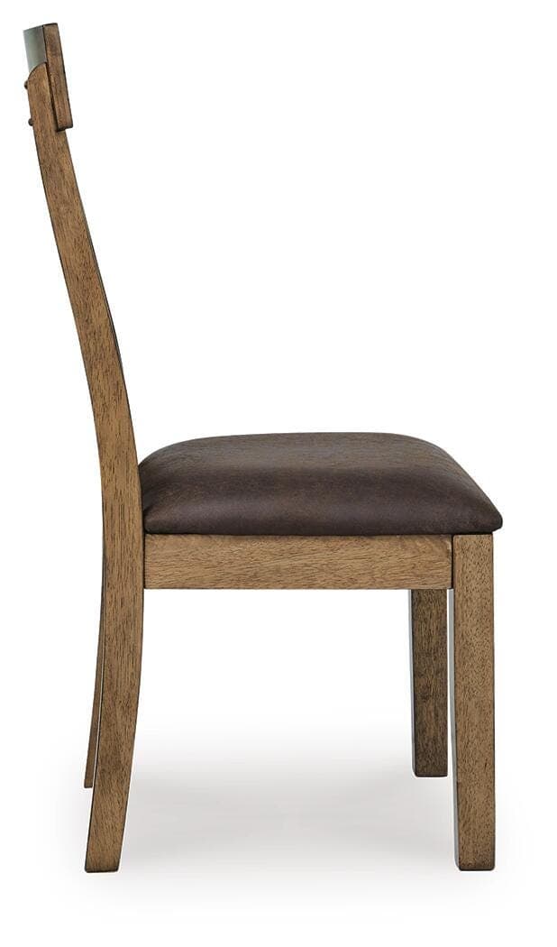 Broxtyn Dining Chair — Brown/Beige — view 5