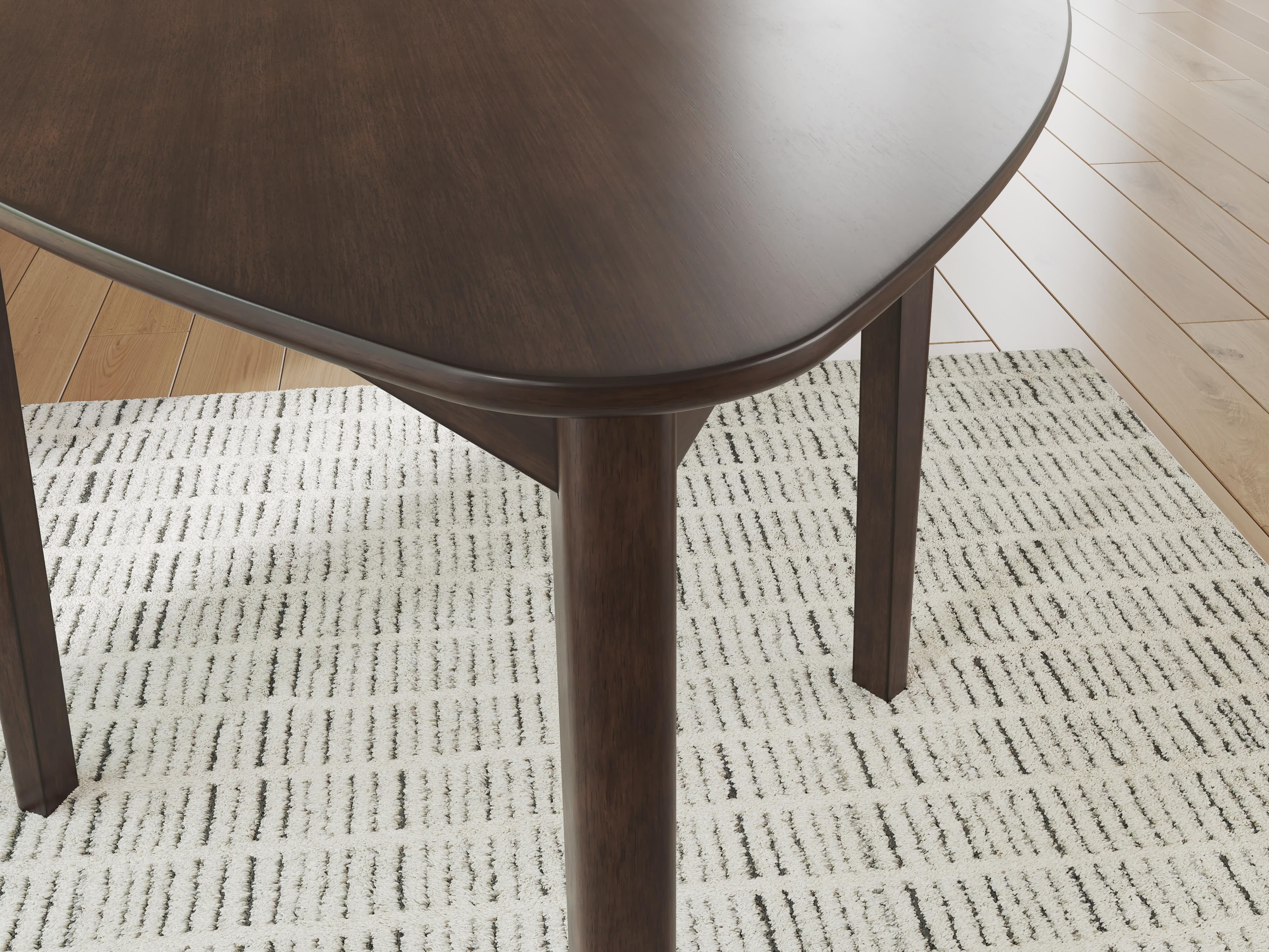 Dantenton Dining Table — Red/Burgundy — view 5