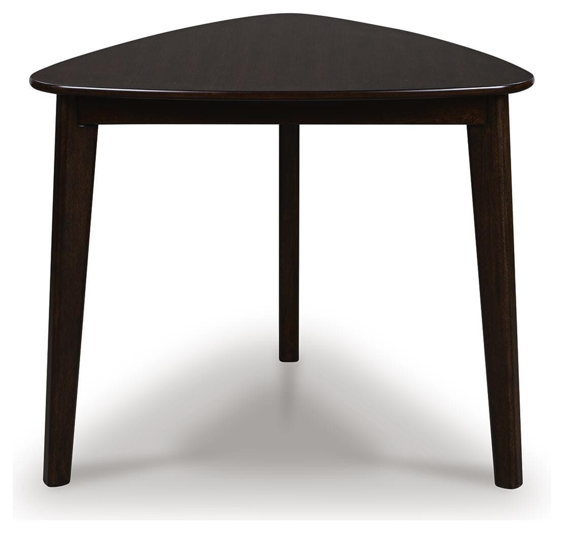 Dantenton Dining Table — Red/Burgundy — view 3