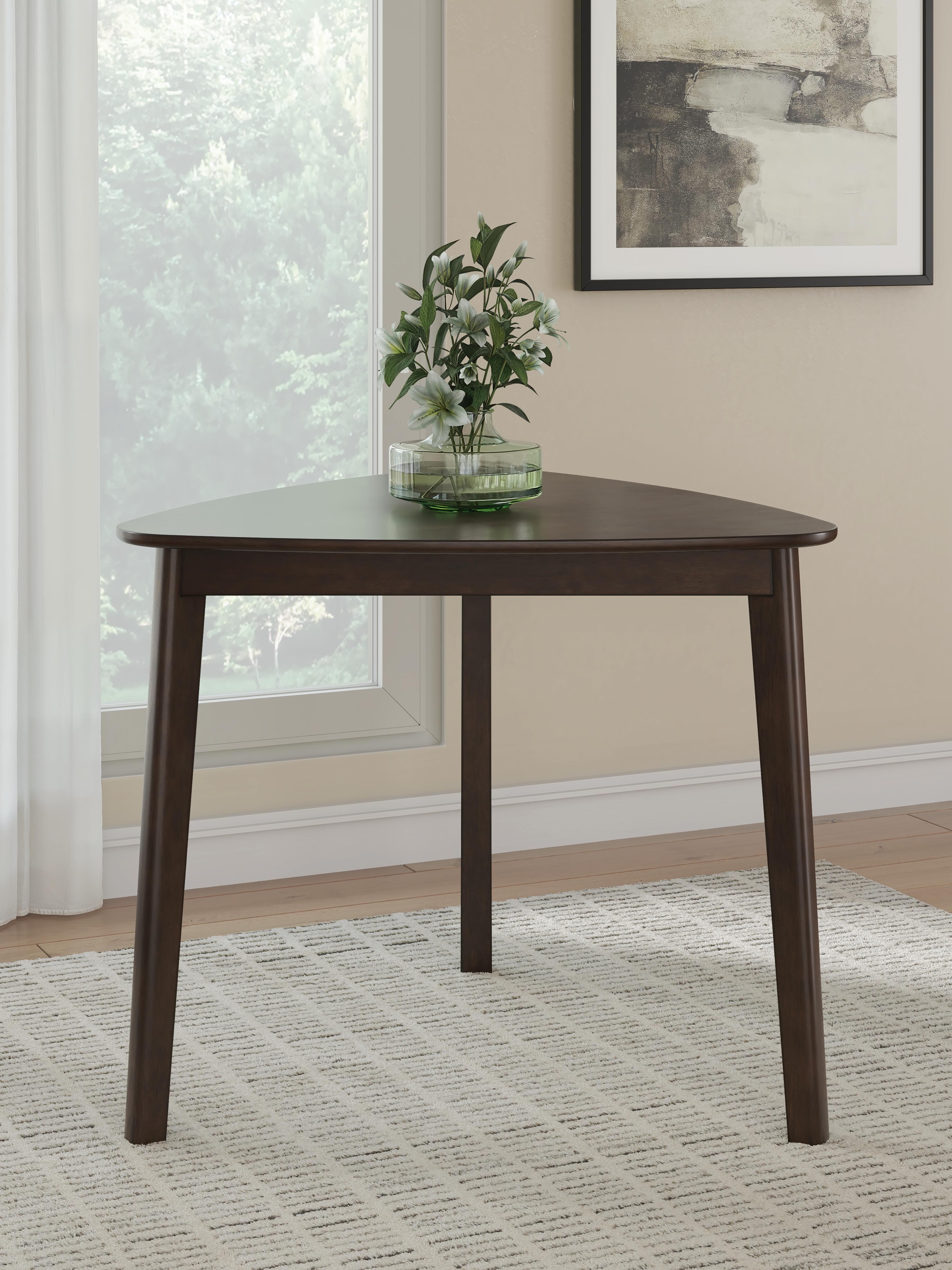 Dantenton Dining Table — Red/Burgundy — view 2