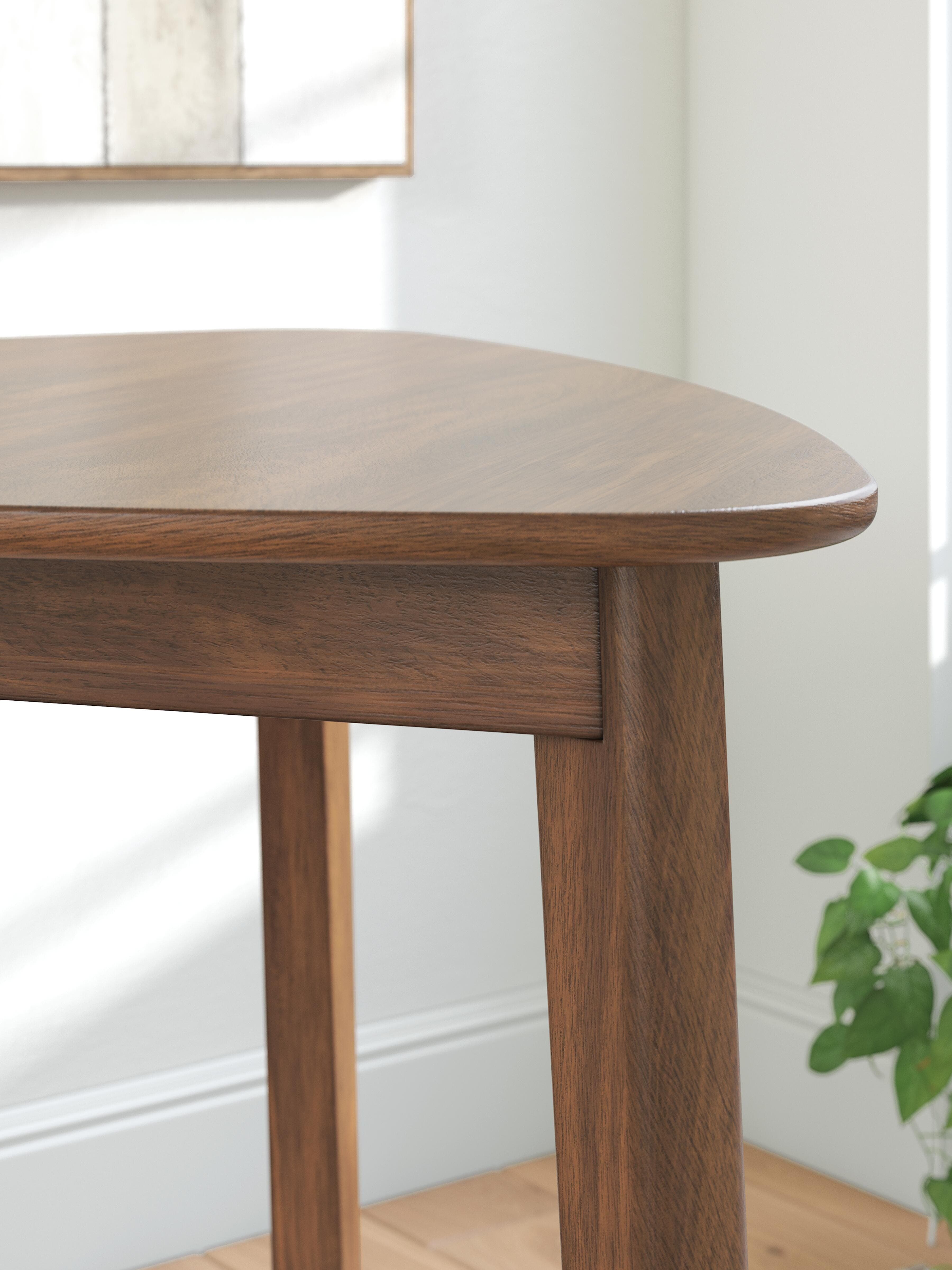 Lyncott Dining Table — Brown/Beige — view 5