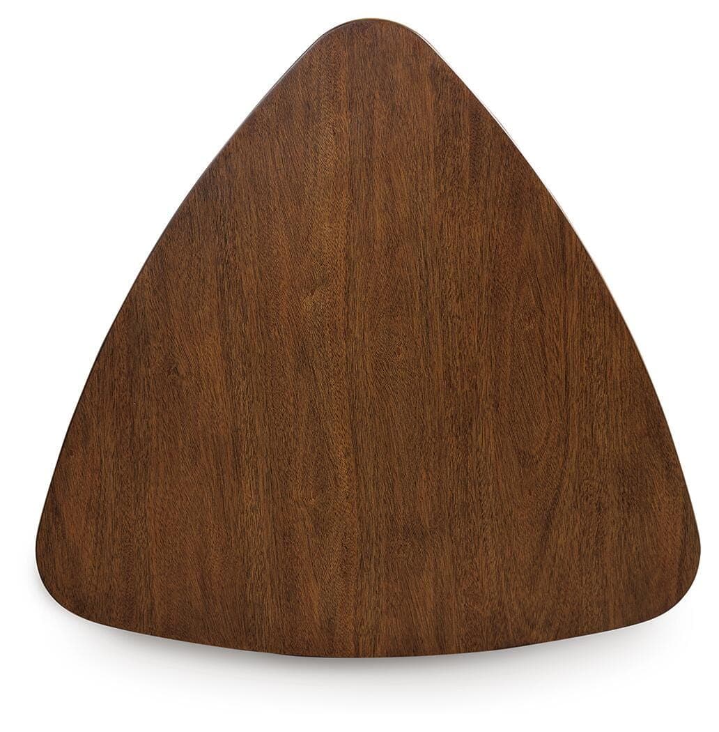 Lyncott Dining Table — Brown/Beige — view 4