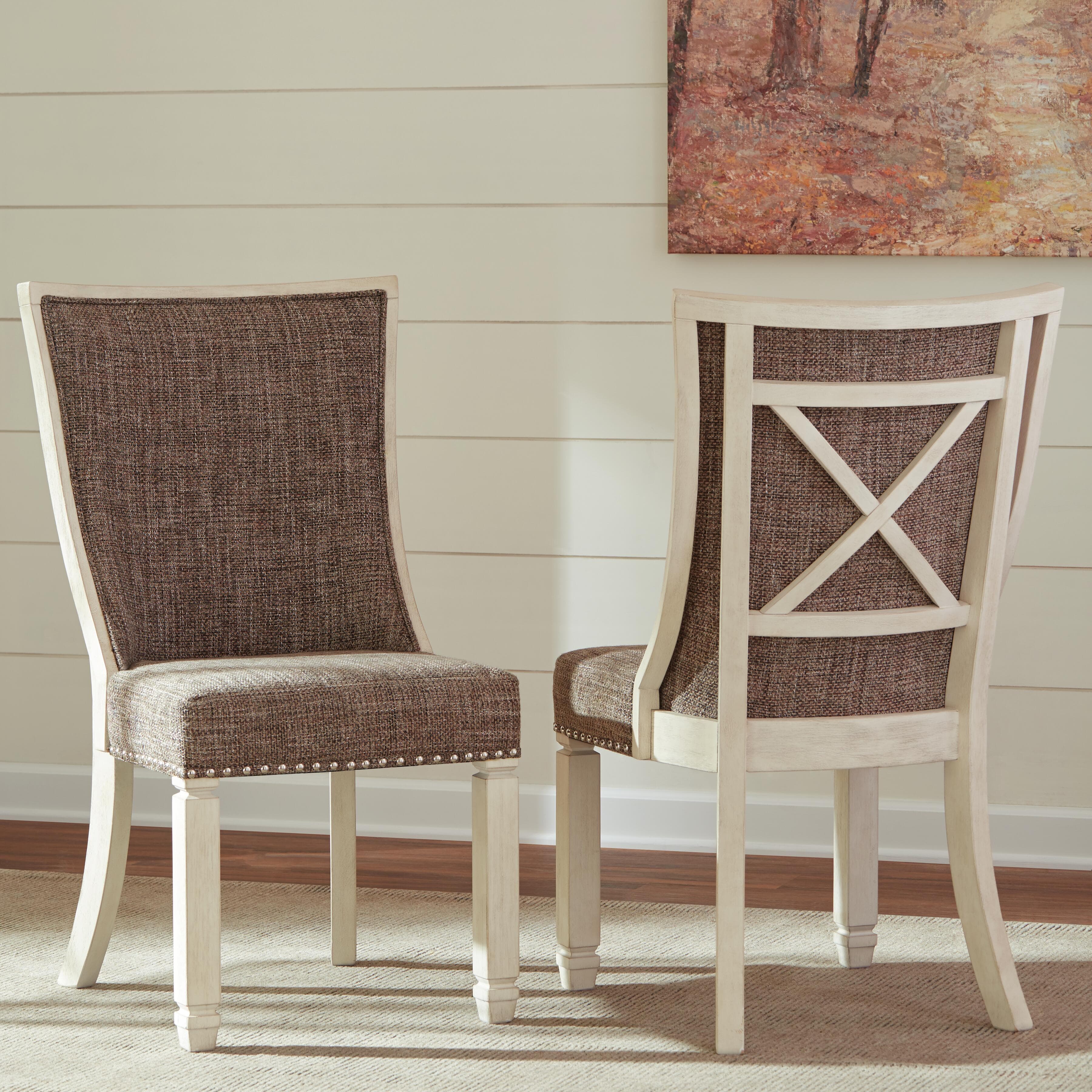 Bolanburg Dining Chair — Brown/Beige;White — view 2