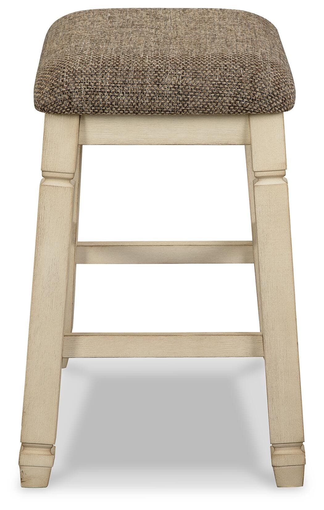 Bolanburg Counter Height Bar Stool — White;Brown/Beige — view 7