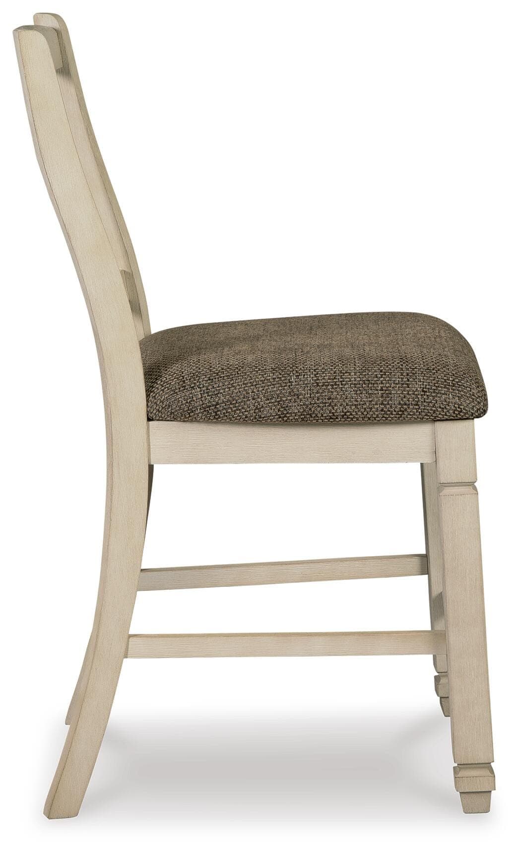 Bolanburg Counter Height Bar Stool — Brown/Beige;White — view 6