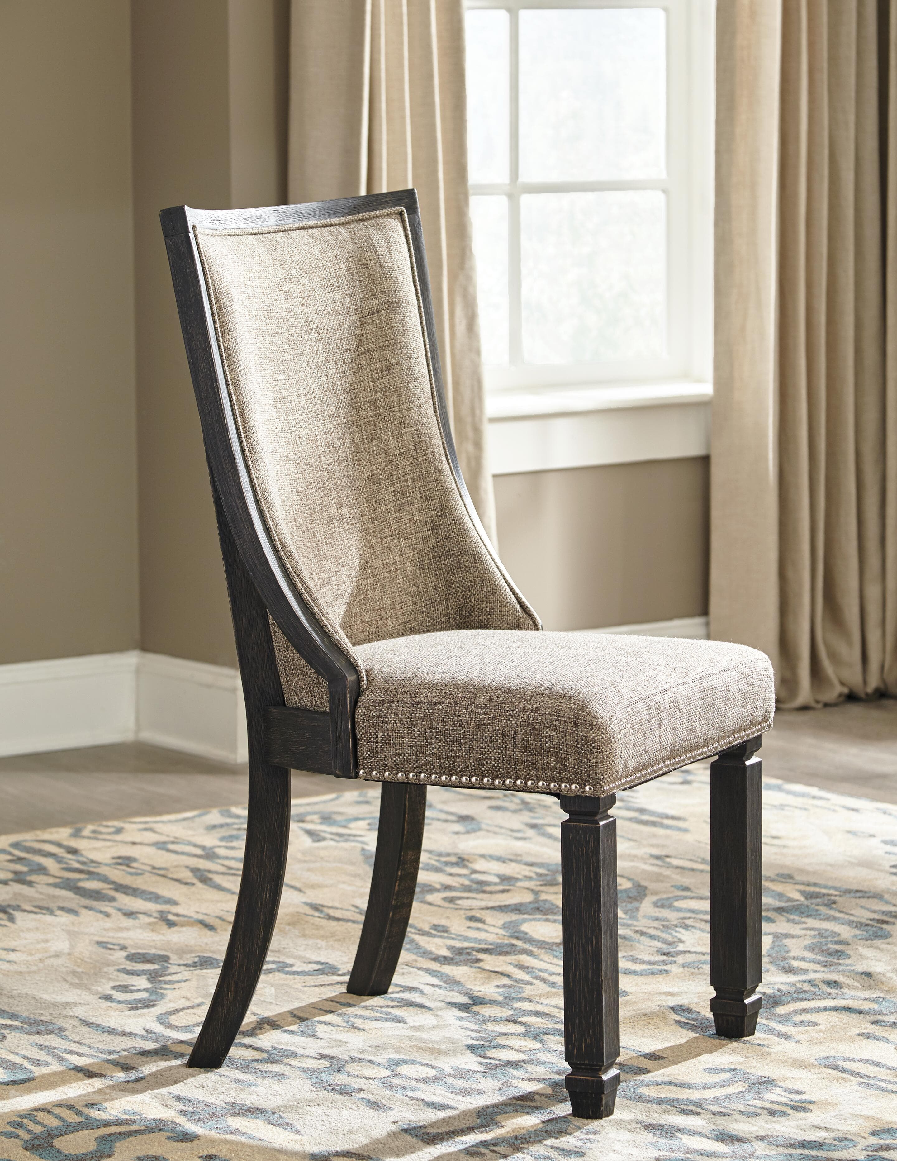 Tyler Creek Dining Chair — Black/Gray;Brown/Beige — view 2