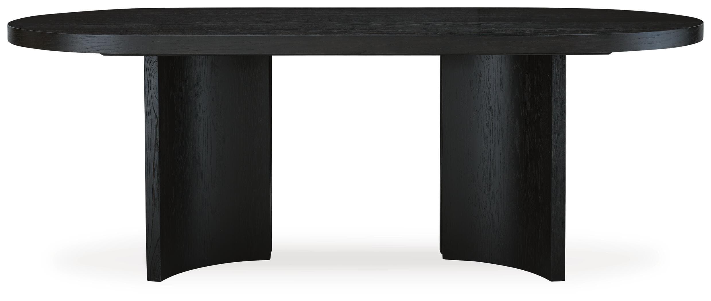 Rowanbeck Dining Table — Black/Gray — view 3