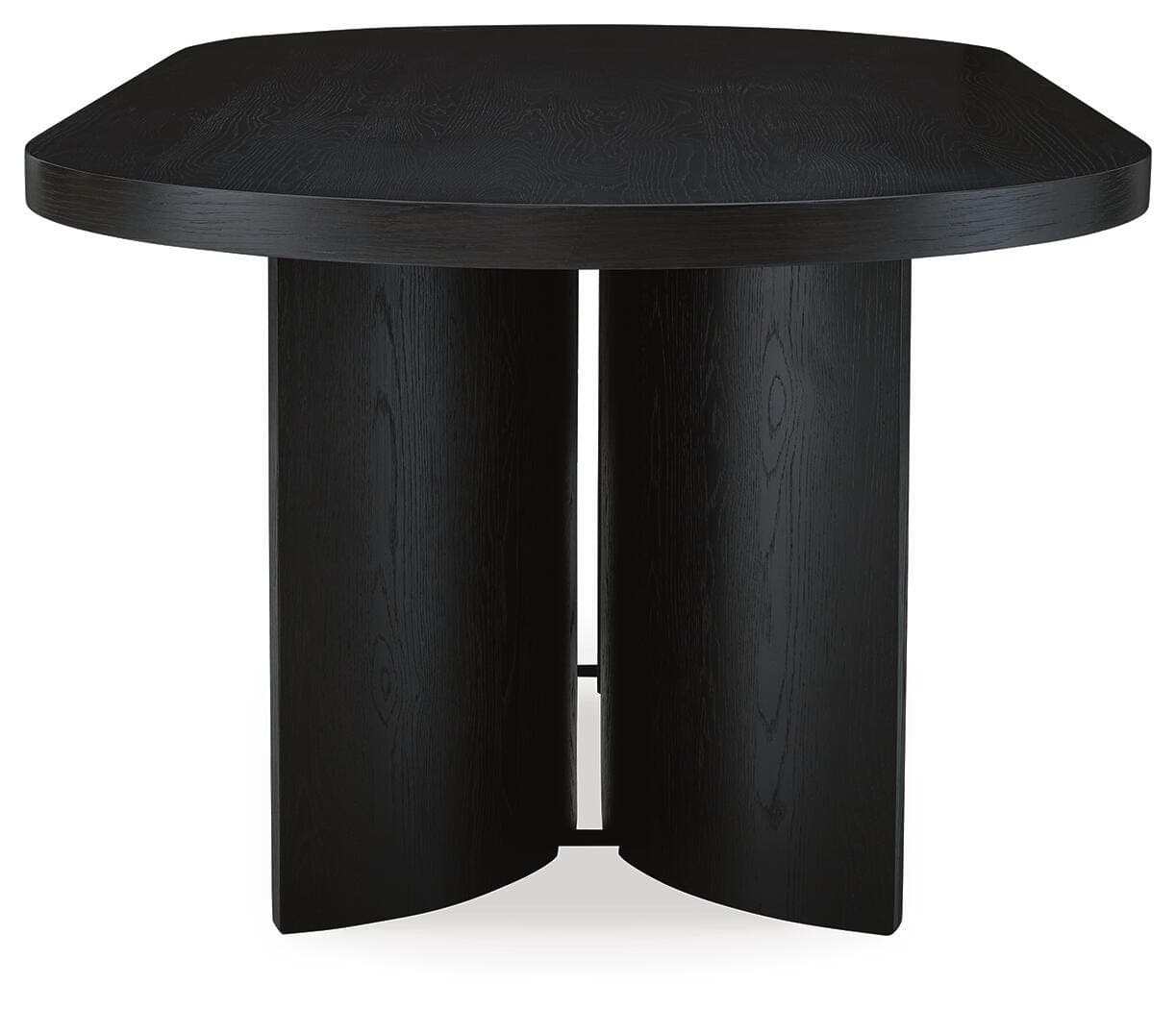 Rowanbeck Dining Table — Black/Gray — view 4