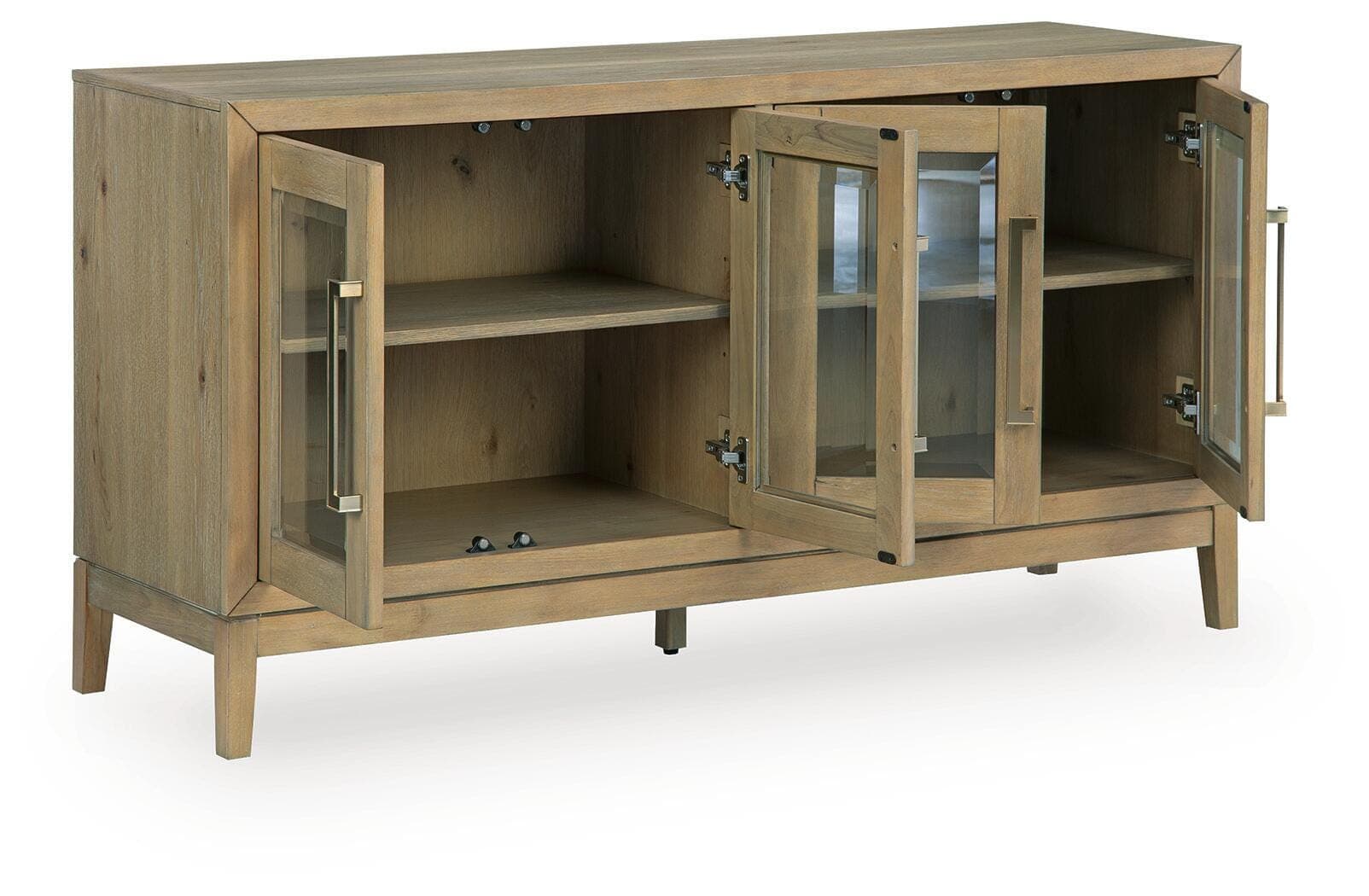 Crendlin Dining Server — Brown/Beige — view 4