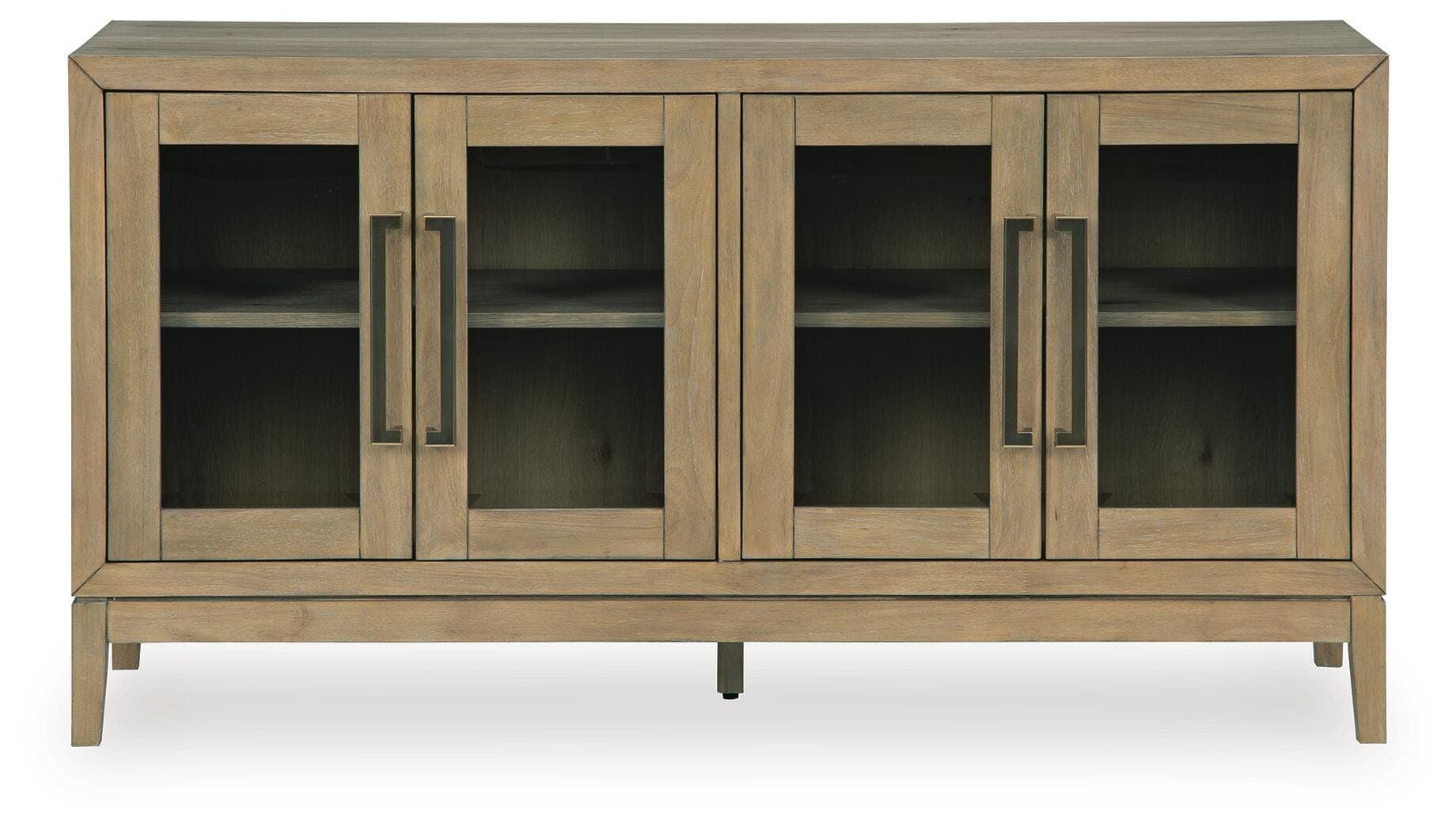 Crendlin Dining Server — Brown/Beige — view 3