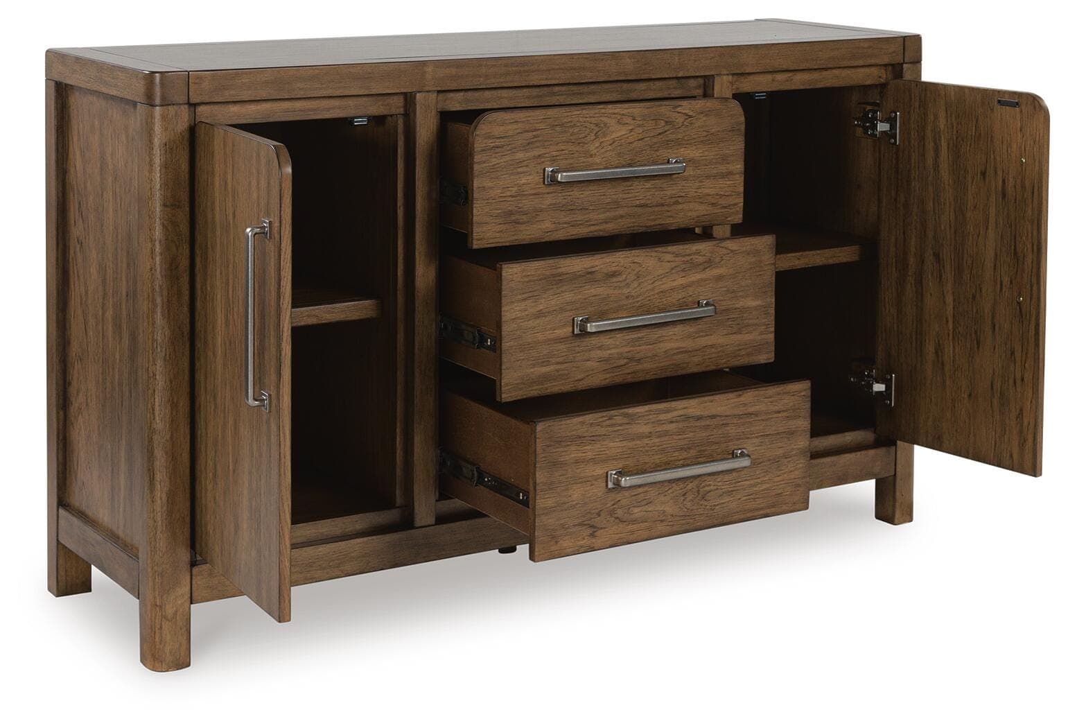 Cabalynn Dining Server — Brown/Beige — view 4