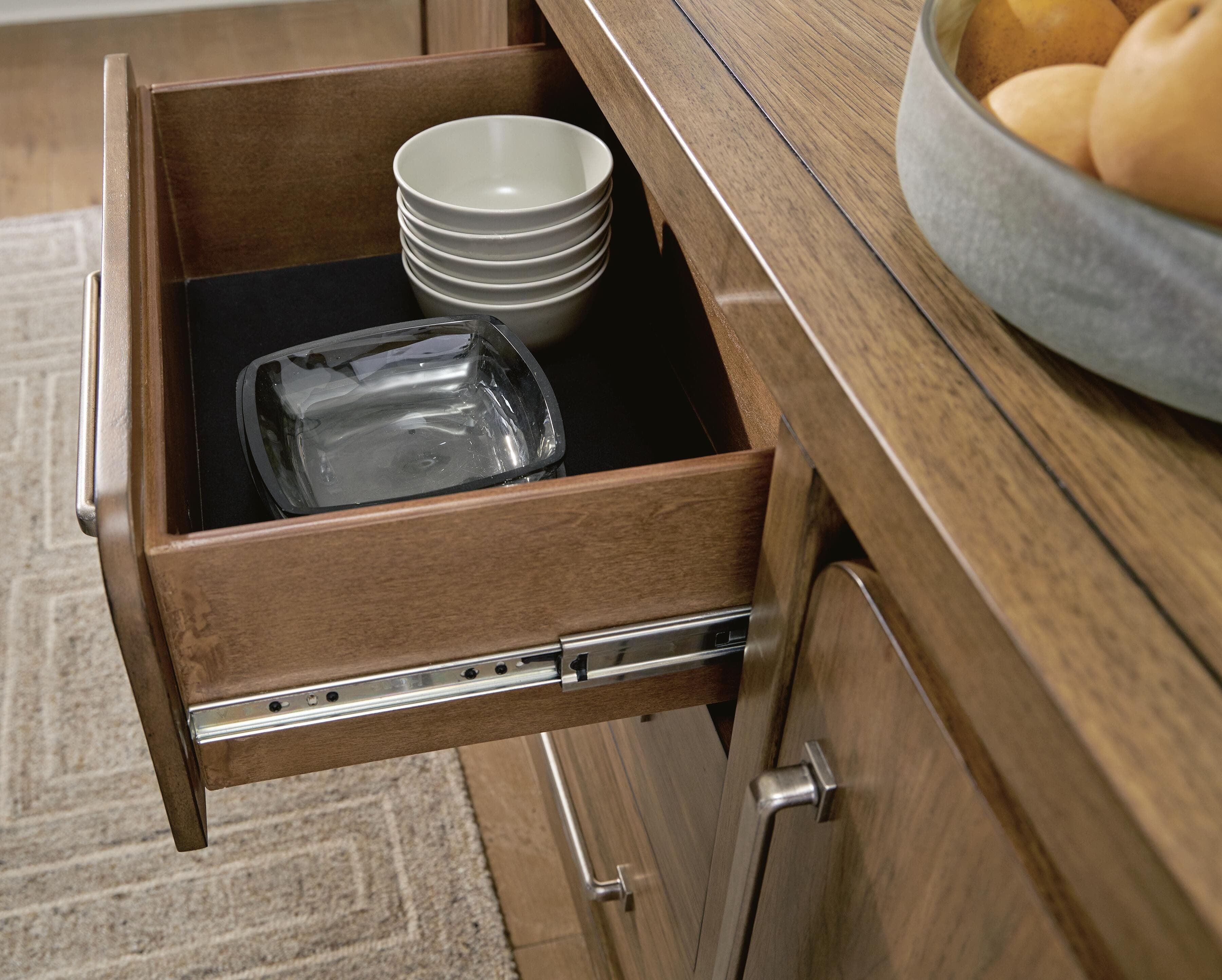 Cabalynn Dining Server — Brown/Beige — view 7