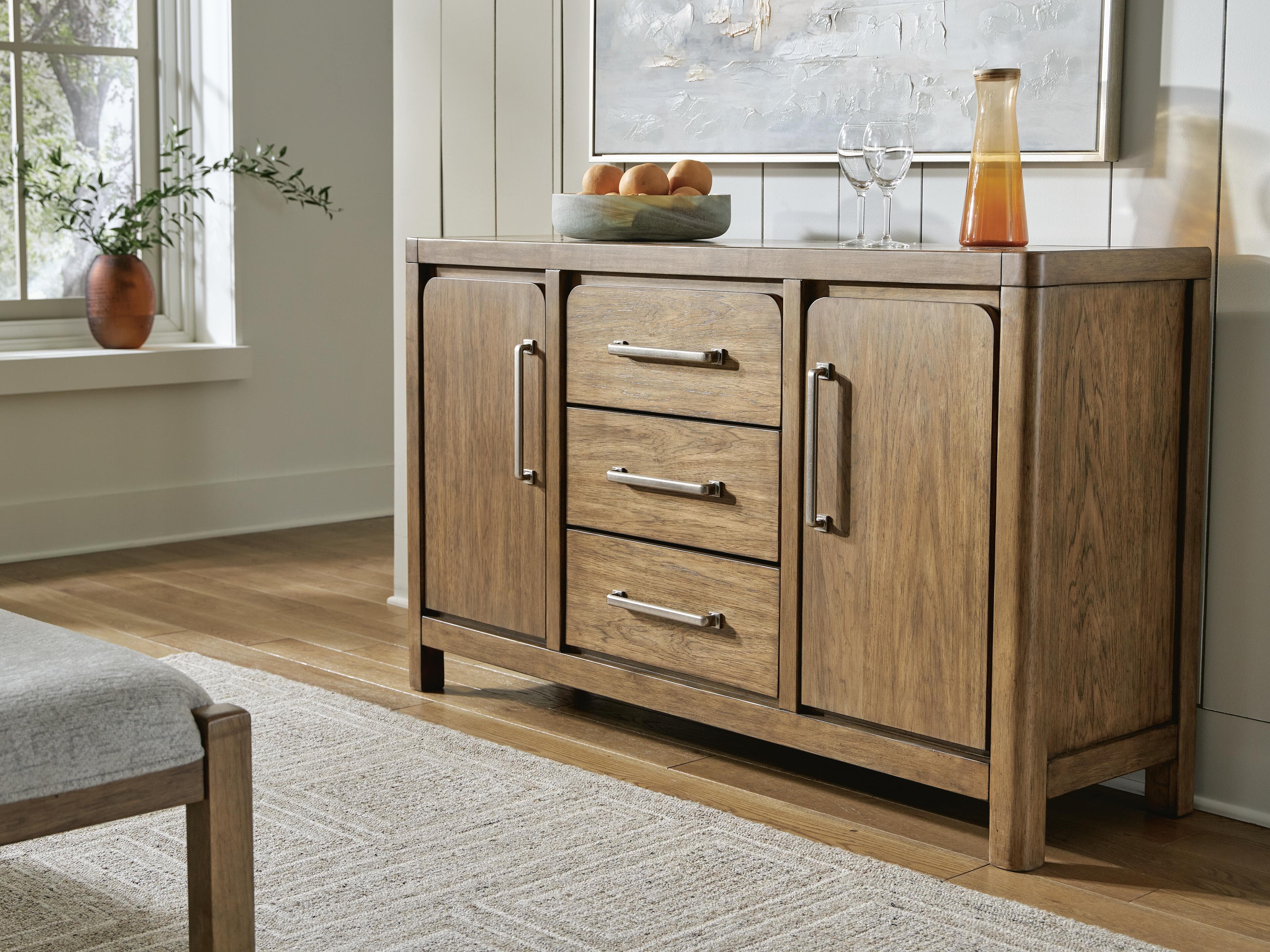 Cabalynn Dining Server — Brown/Beige — view 2