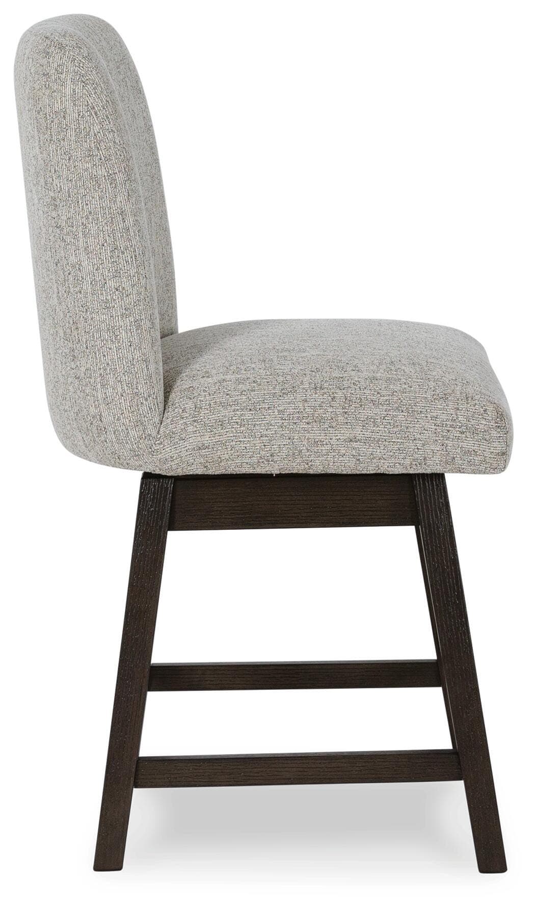 Burkhaus Counter Height Barstool — Brown/Beige — view 5