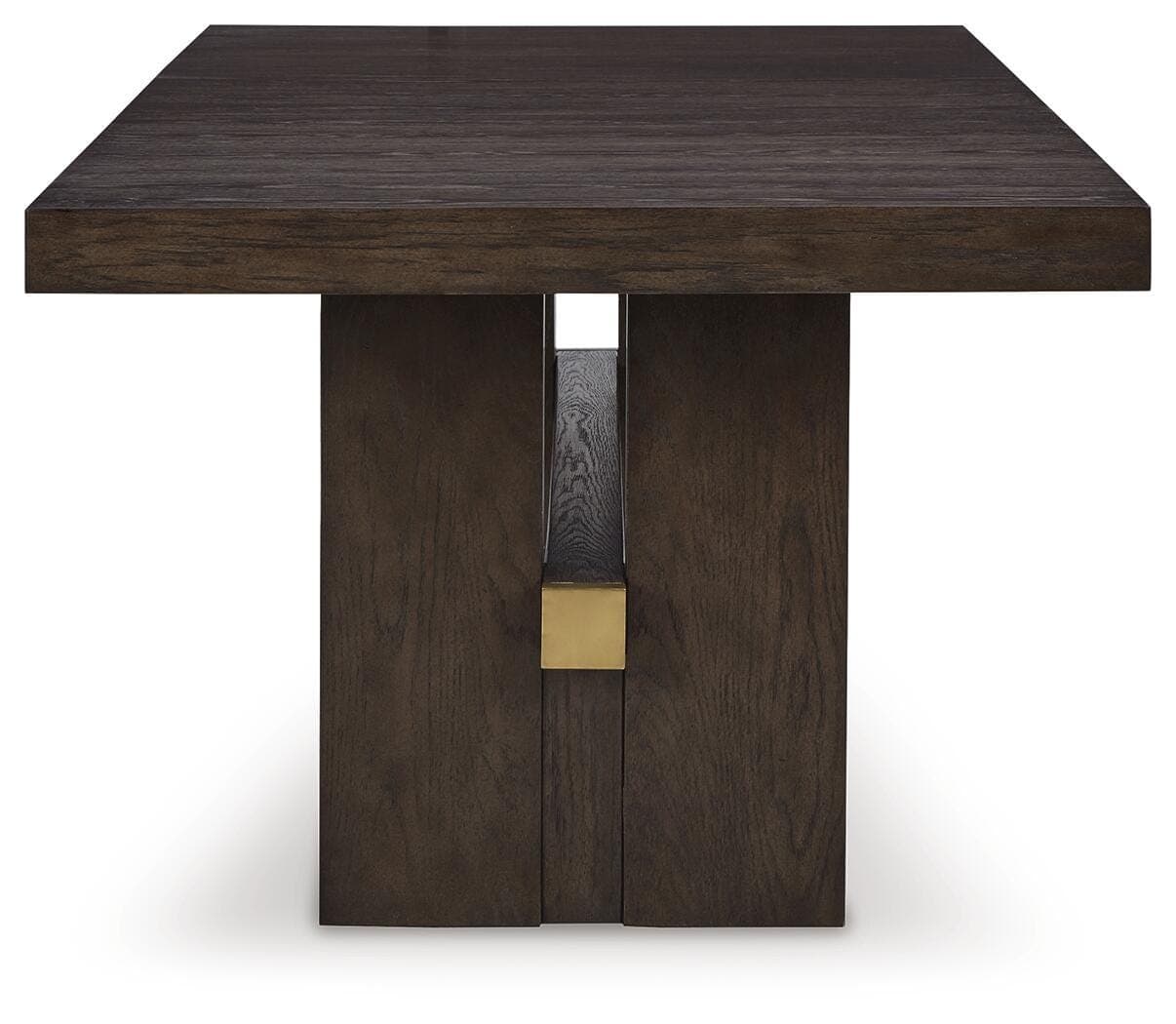 Burkhaus Dining Extension Table — Brown/Beige — view 5