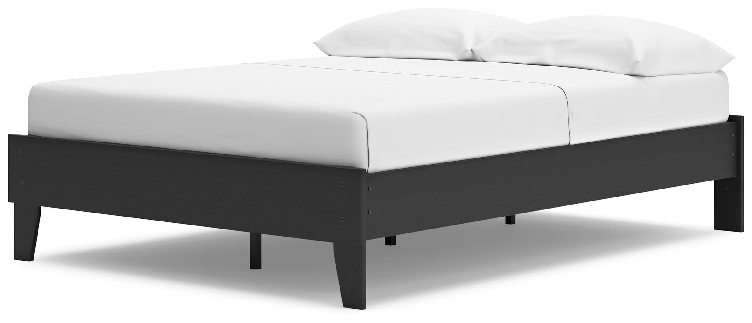 Socalle Full Platform Bed — Black/Gray — view 4