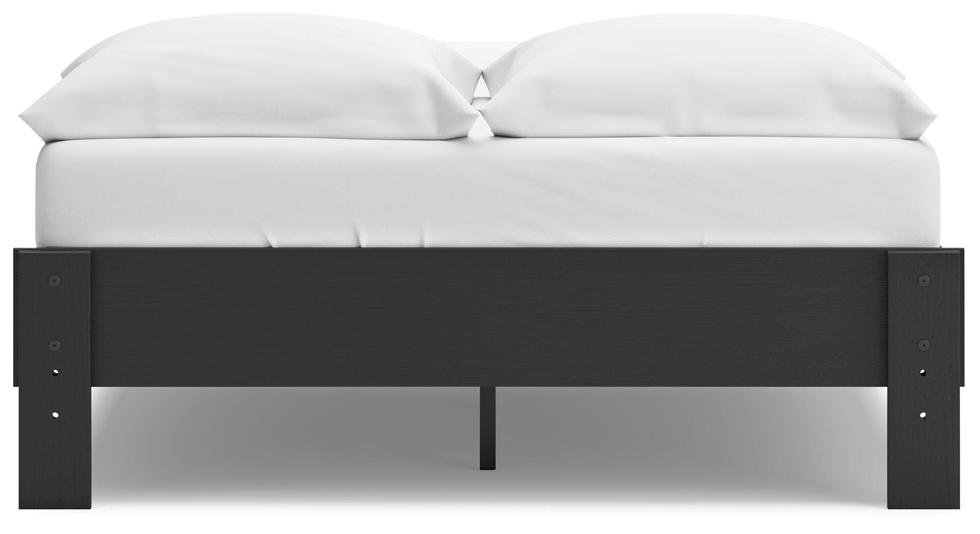 Socalle Full Platform Bed — Black/Gray — view 6