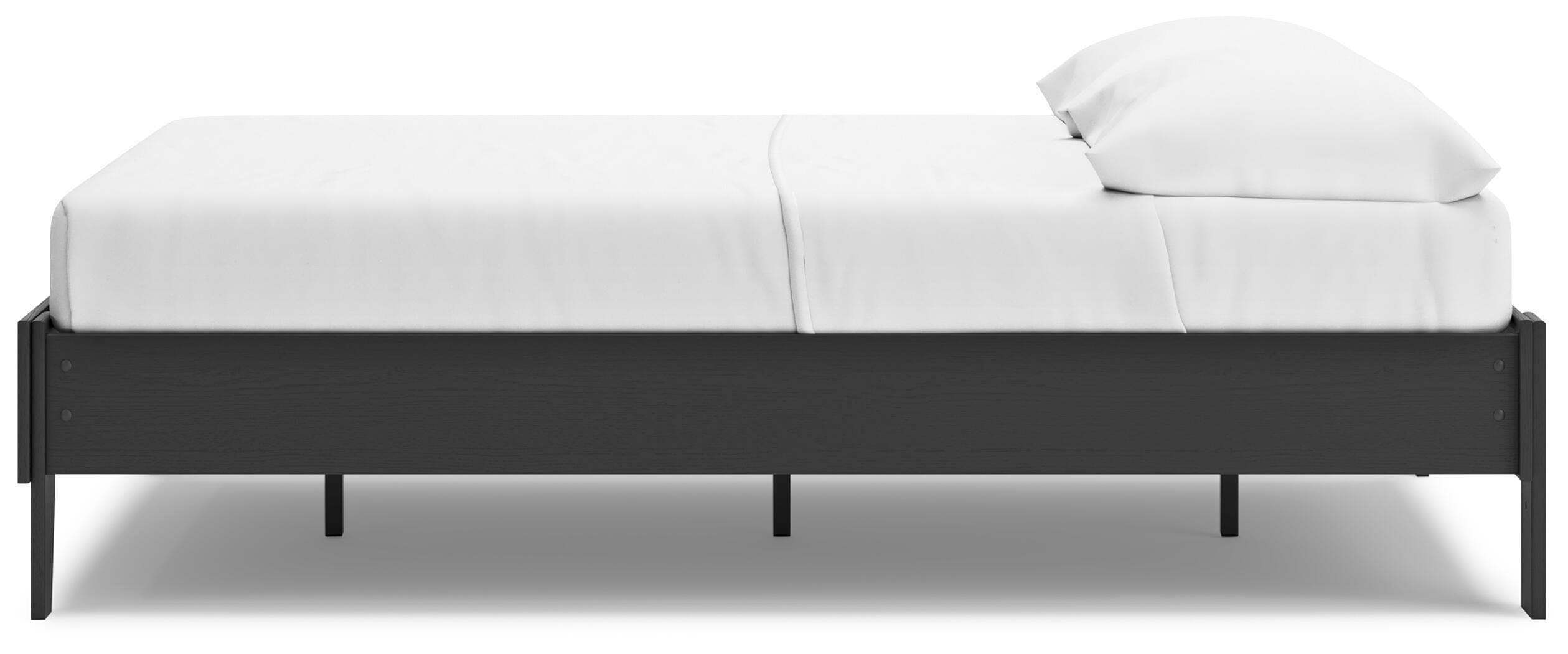 Socalle Full Platform Bed — Black/Gray — view 7