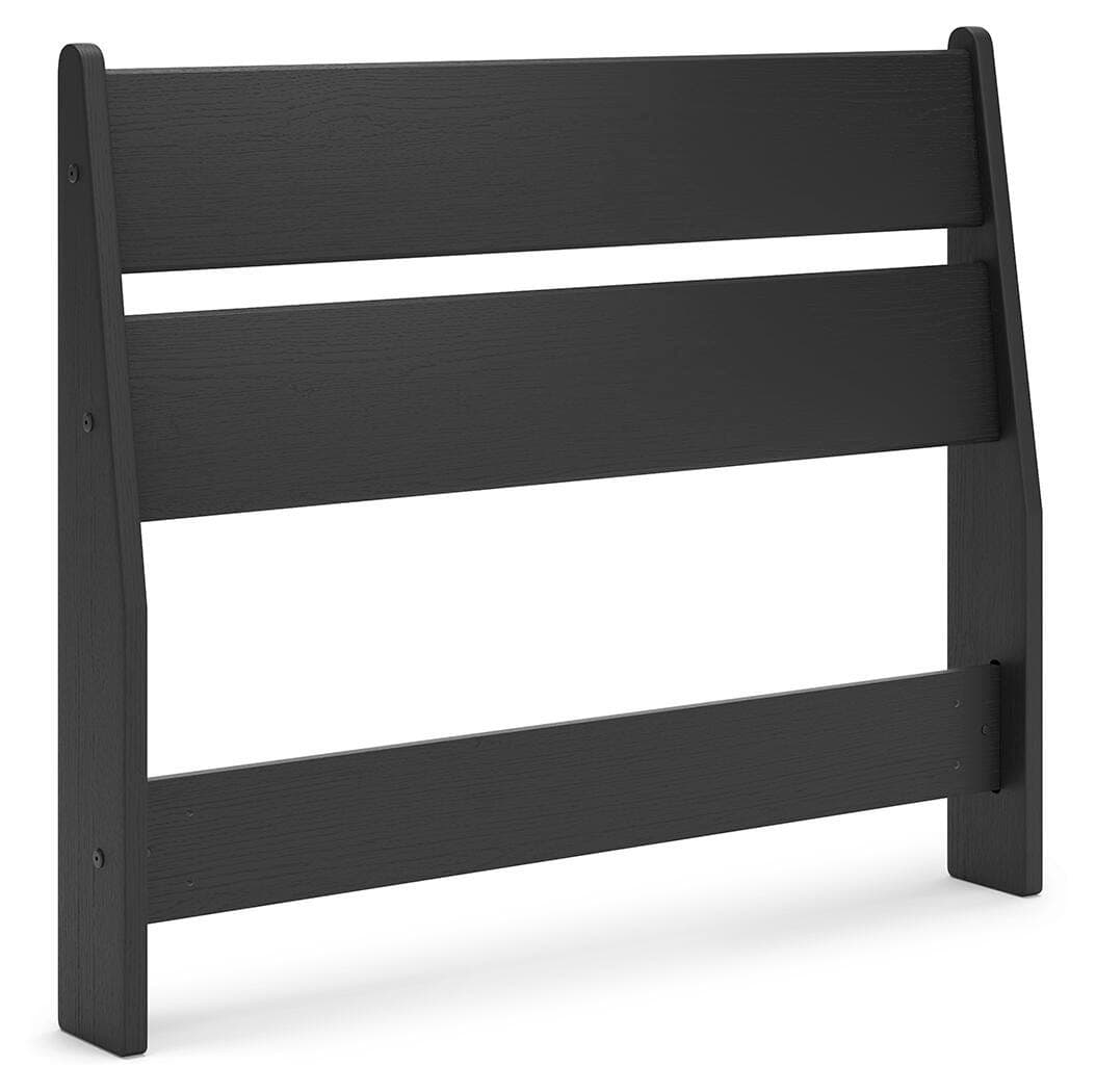 Socalle Twin Panel Headboard — Black/Gray — Middletown Furniture, Middletown OH
