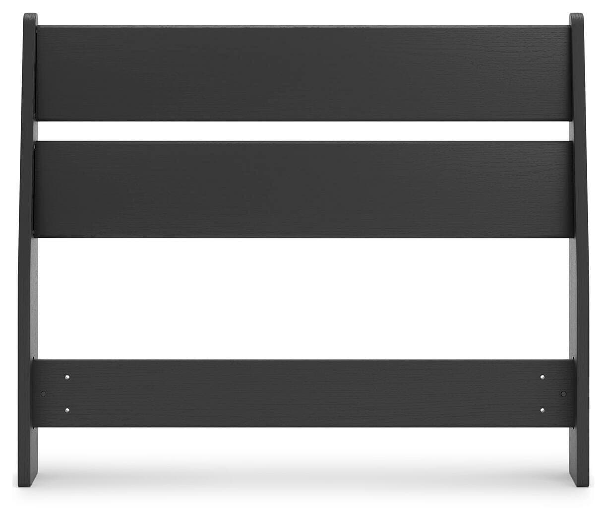 Socalle Twin Panel Headboard — Black/Gray — view 3