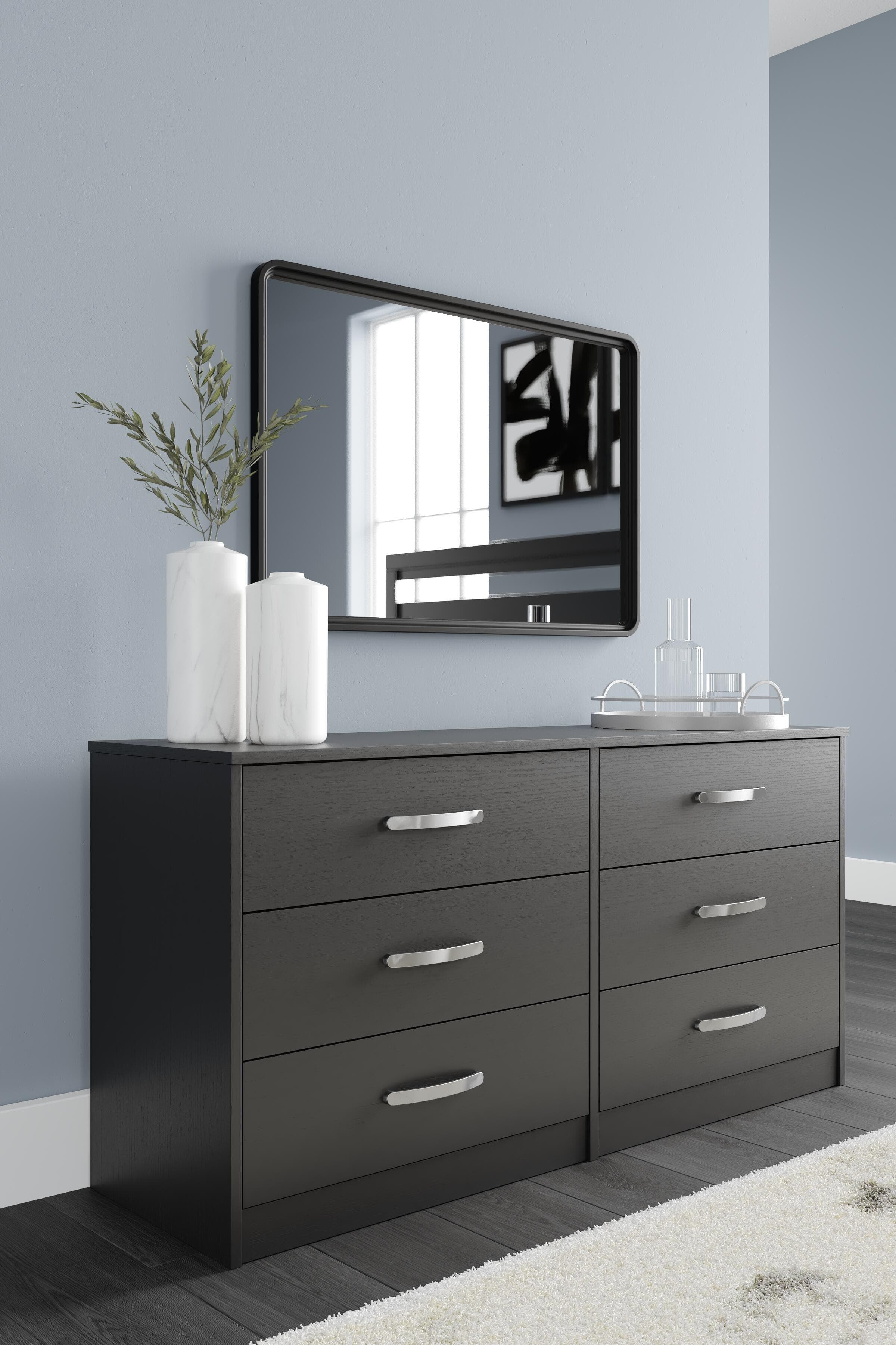 Finch Dresser — Black/Gray — view 2