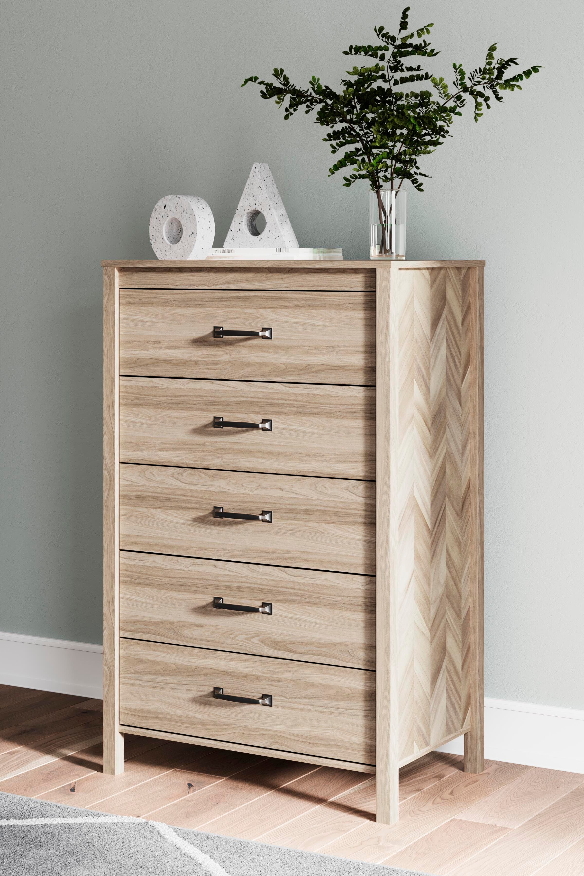 Battelle Chest of Drawers — Brown/Beige — view 2